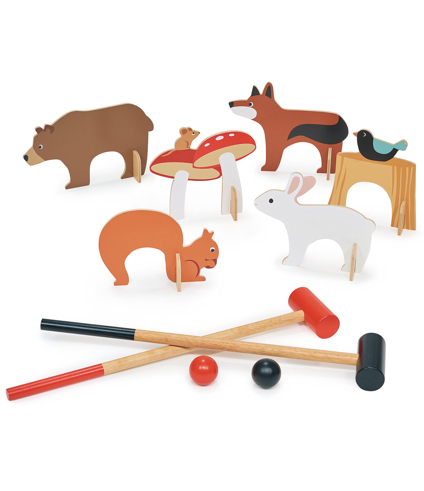 Tender Leaf Toys Woodland Indoor Croquet Set