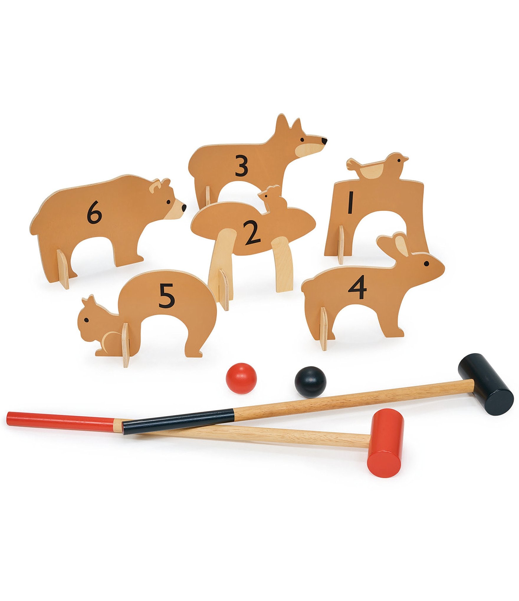 Tender Leaf Toys Woodland Indoor Croquet Set