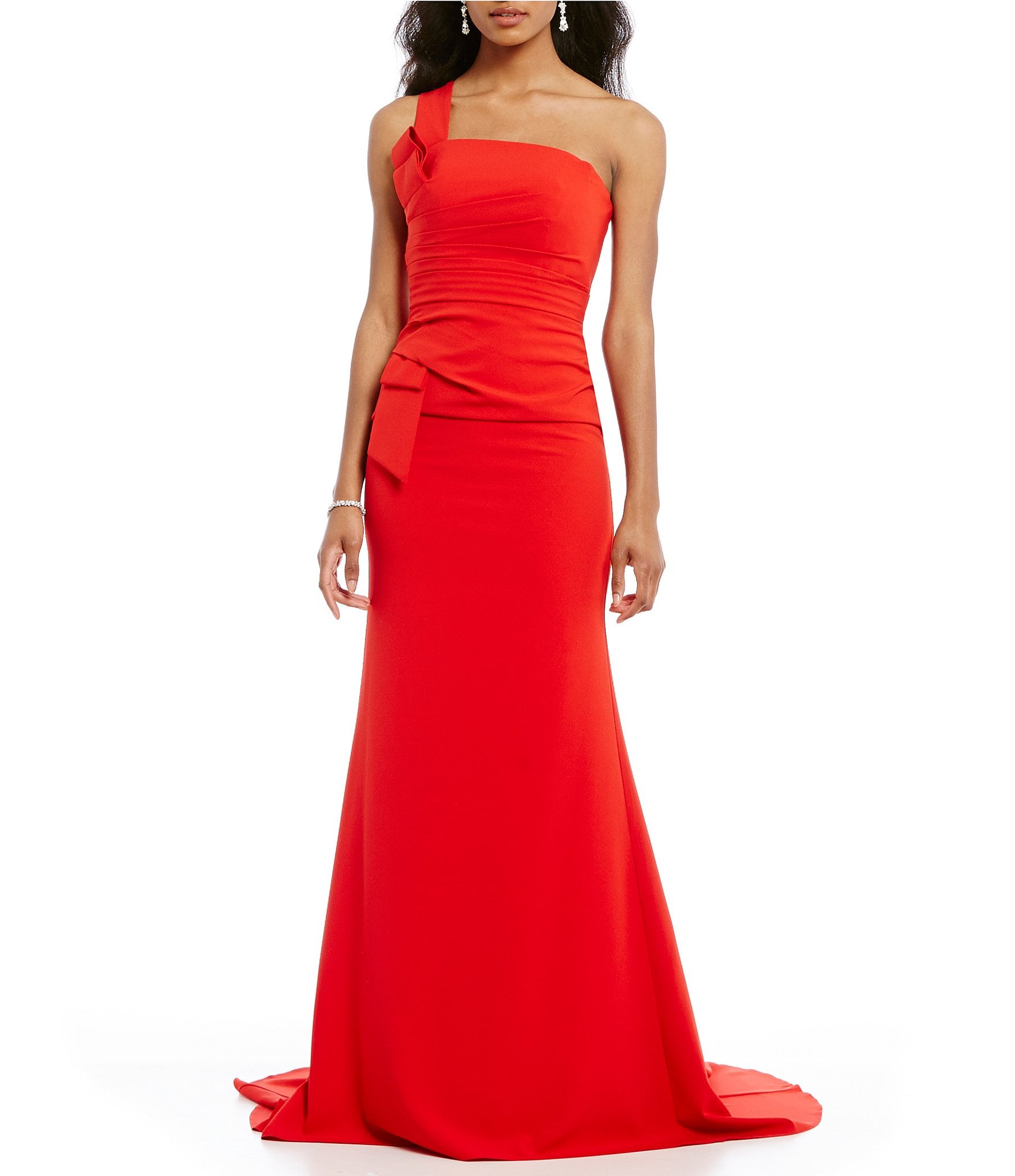 terani couture one shoulder gown