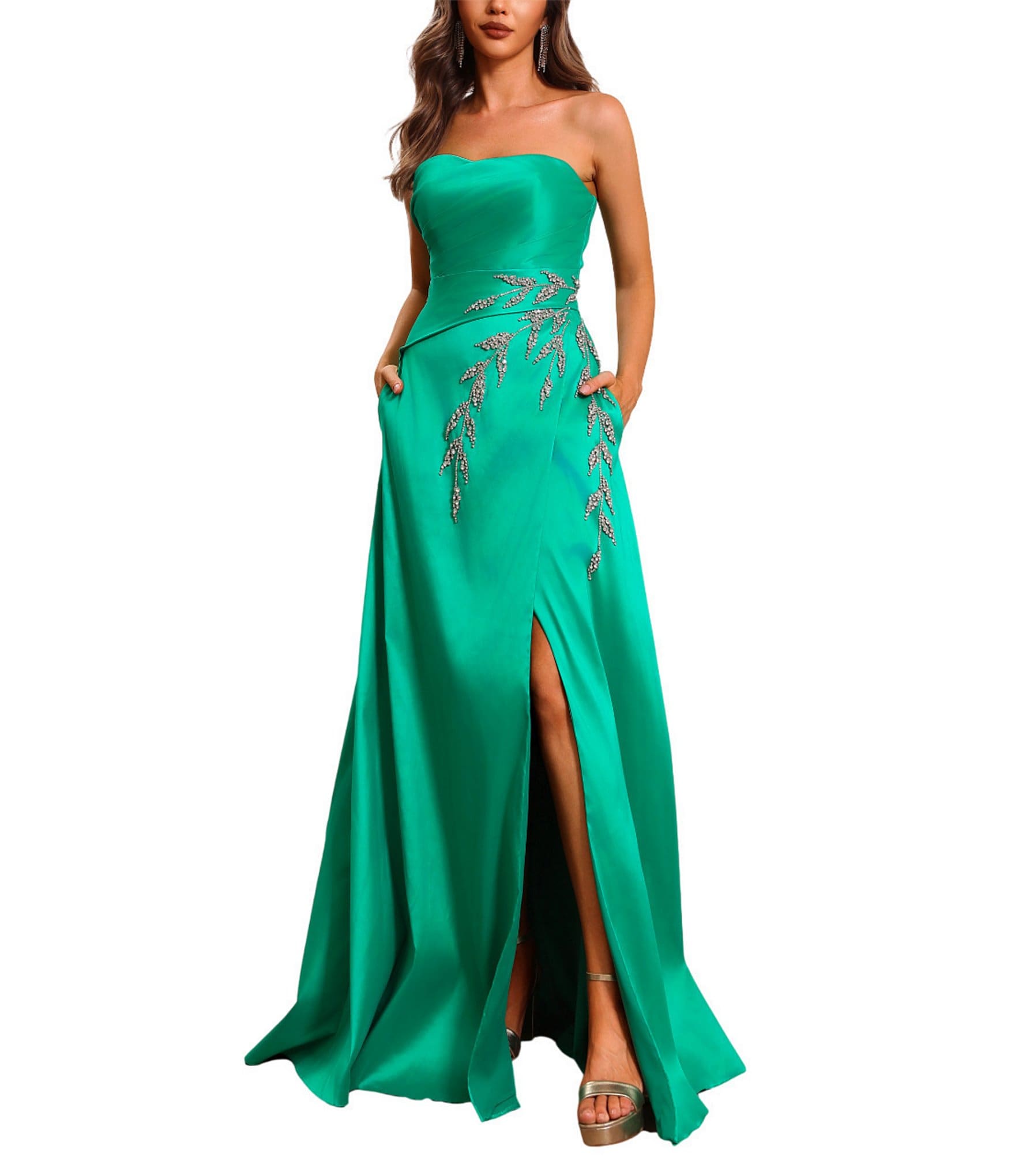 emerald green: Dresses For Women | Dillard's