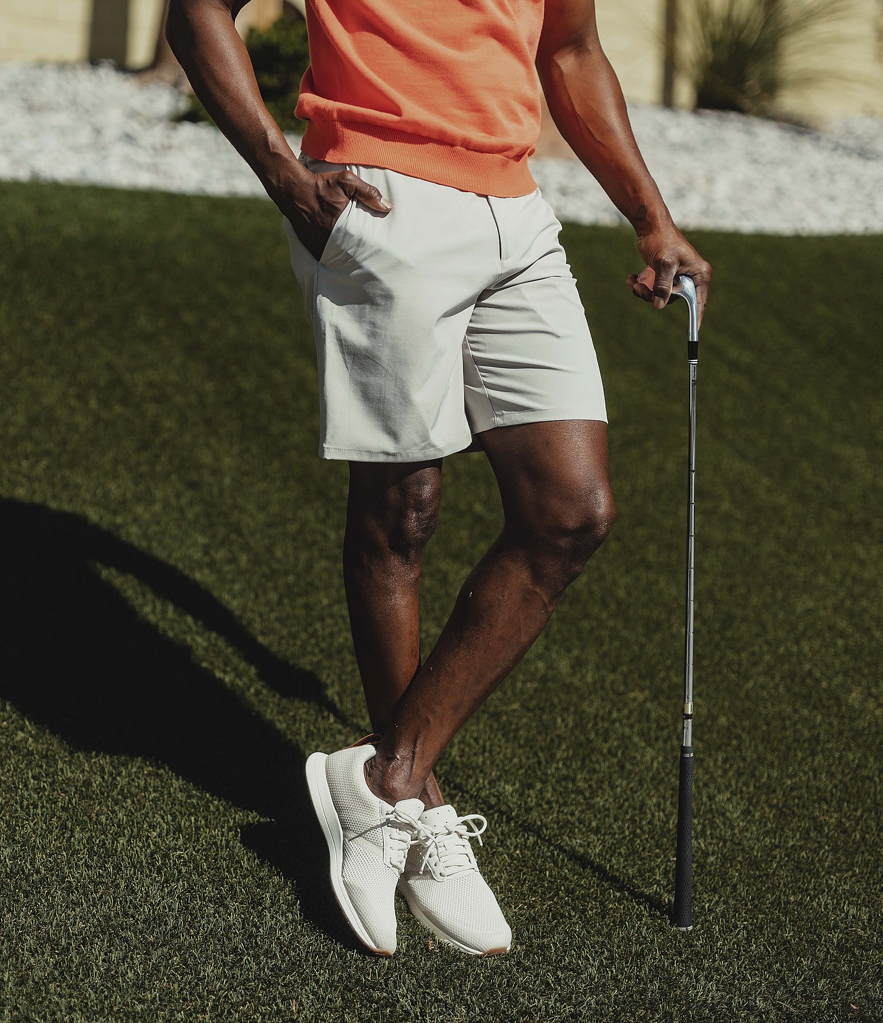 The Normal Brand 9#double; Inseam Hybrid Shorts