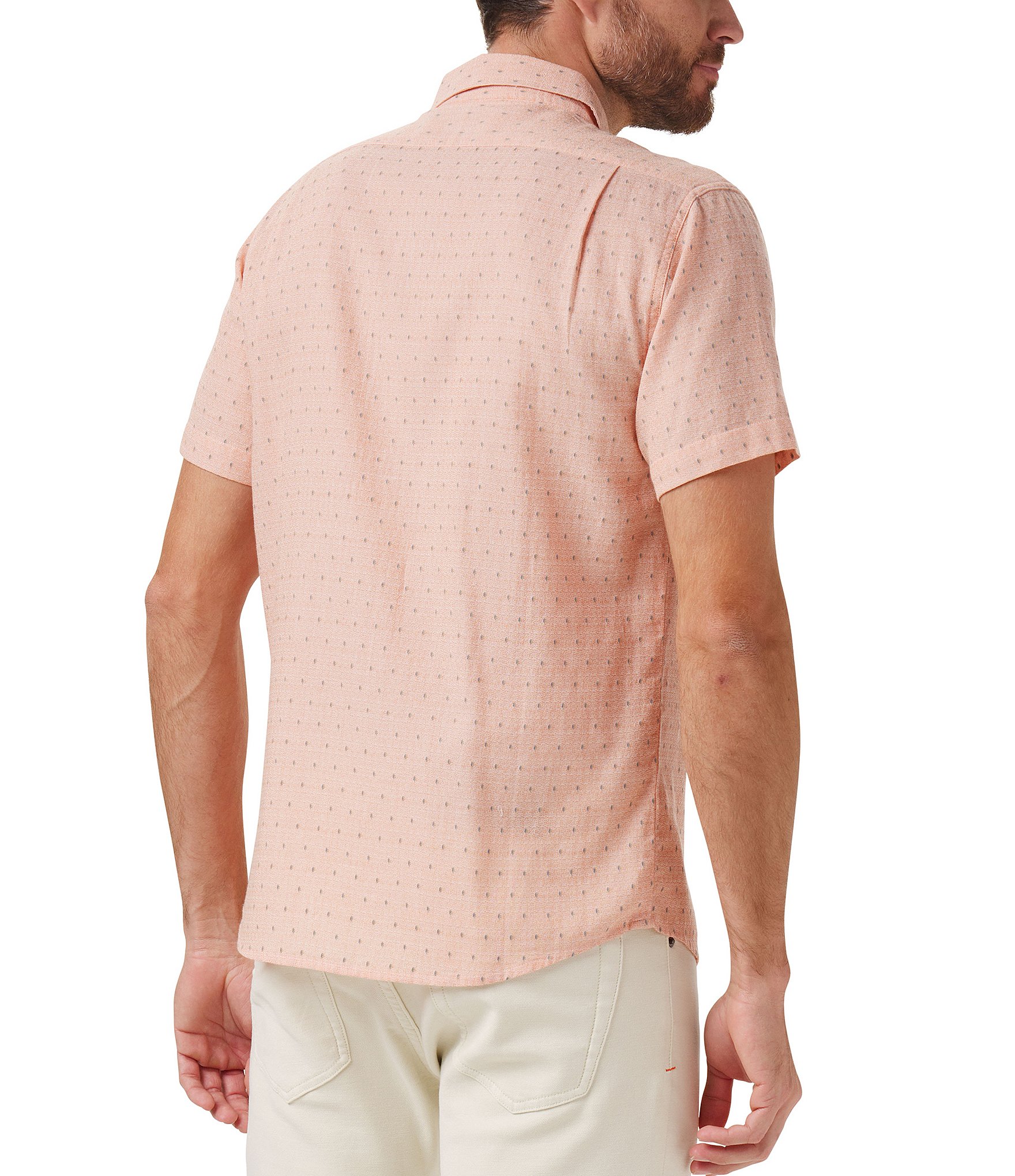 The Normal Brand Freshwater Dobby Short Sleeve Woven Shirt