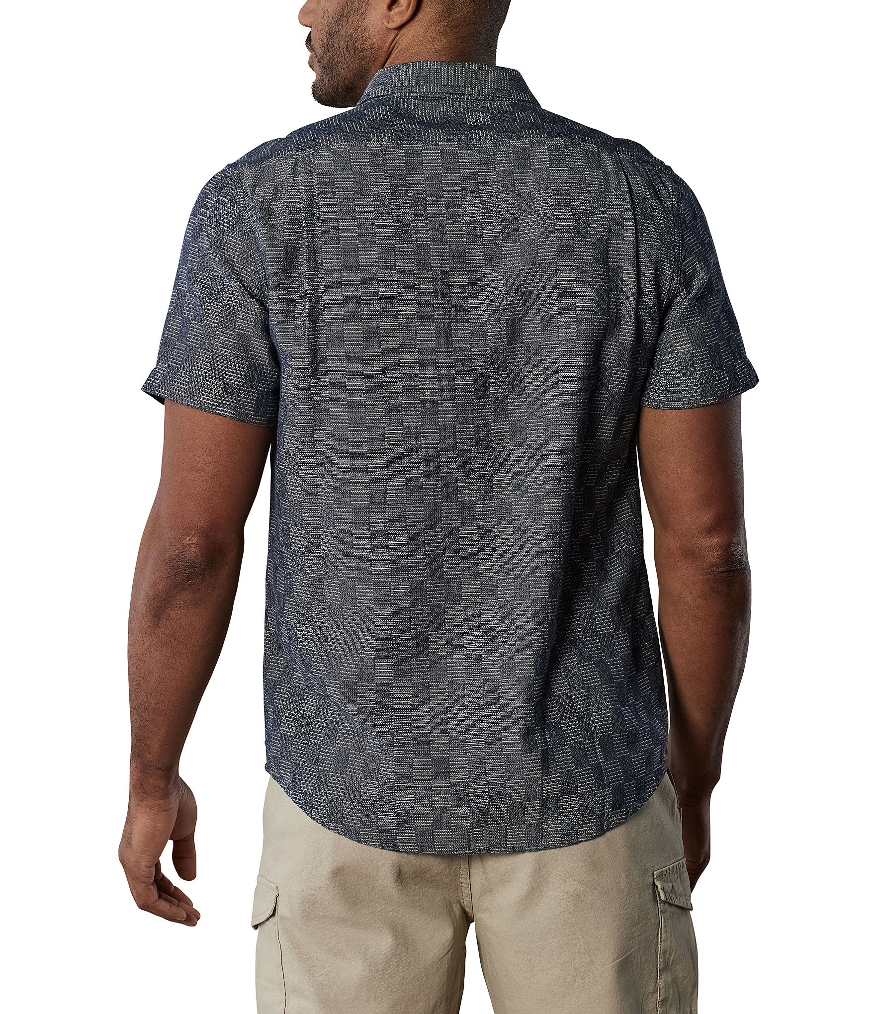 The Normal Brand Freshwater Short Sleeve Checked Woven Shirt