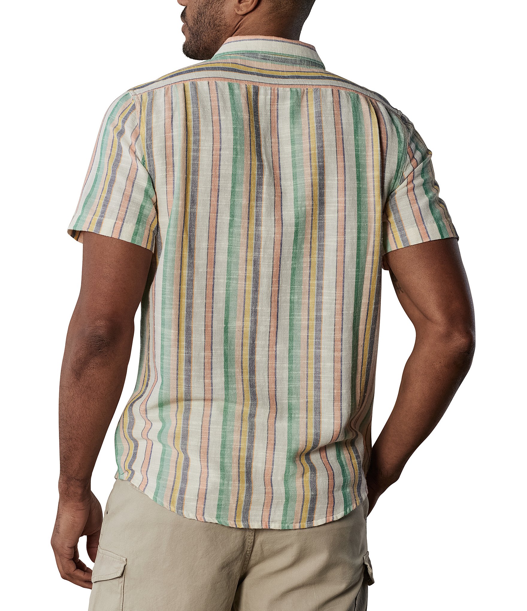 The Normal Brand Freshwater Short Sleeve Woven Shirt