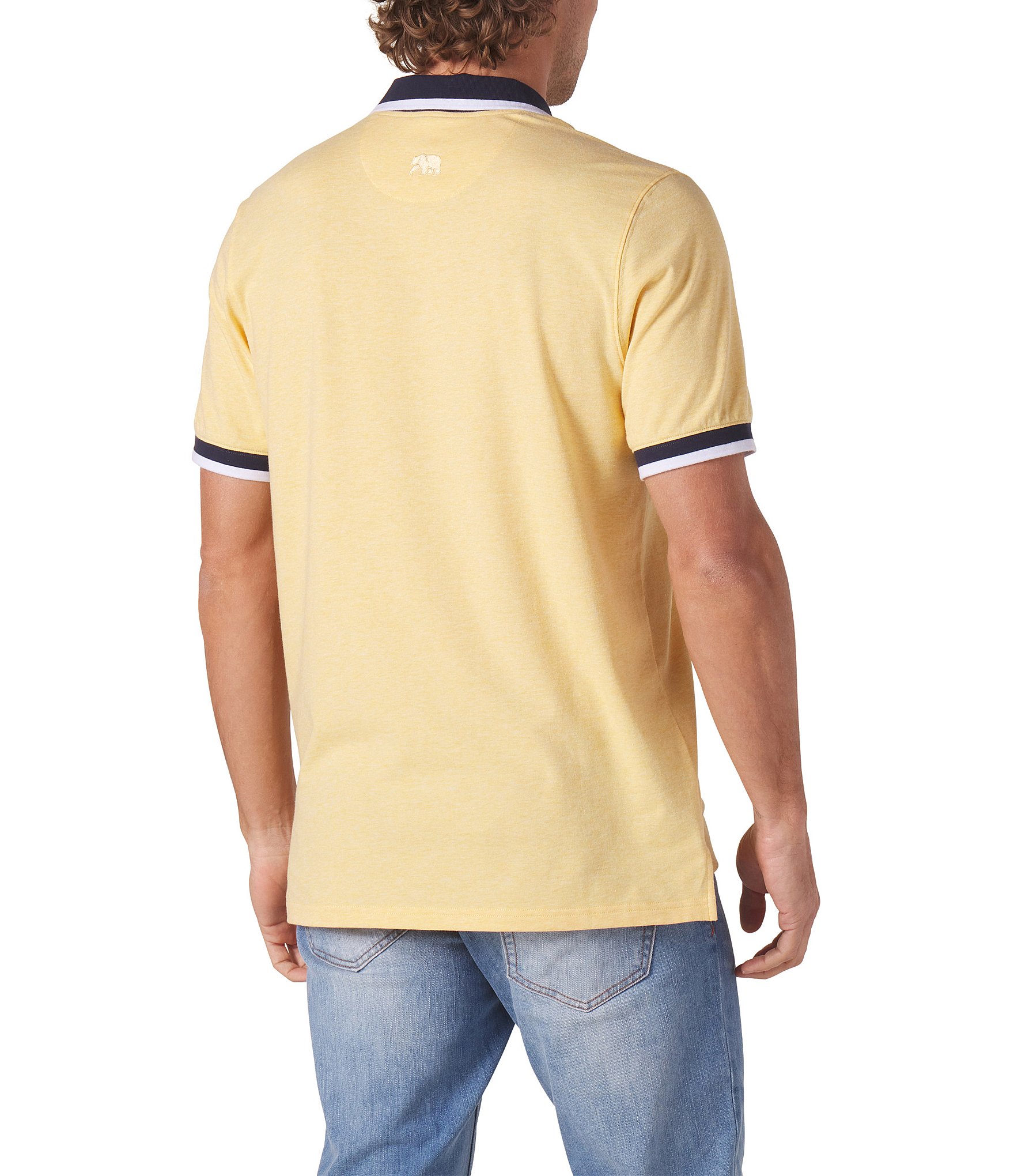 The Normal Brand Puremeso Tipped Short-Sleeve Polo Shirt