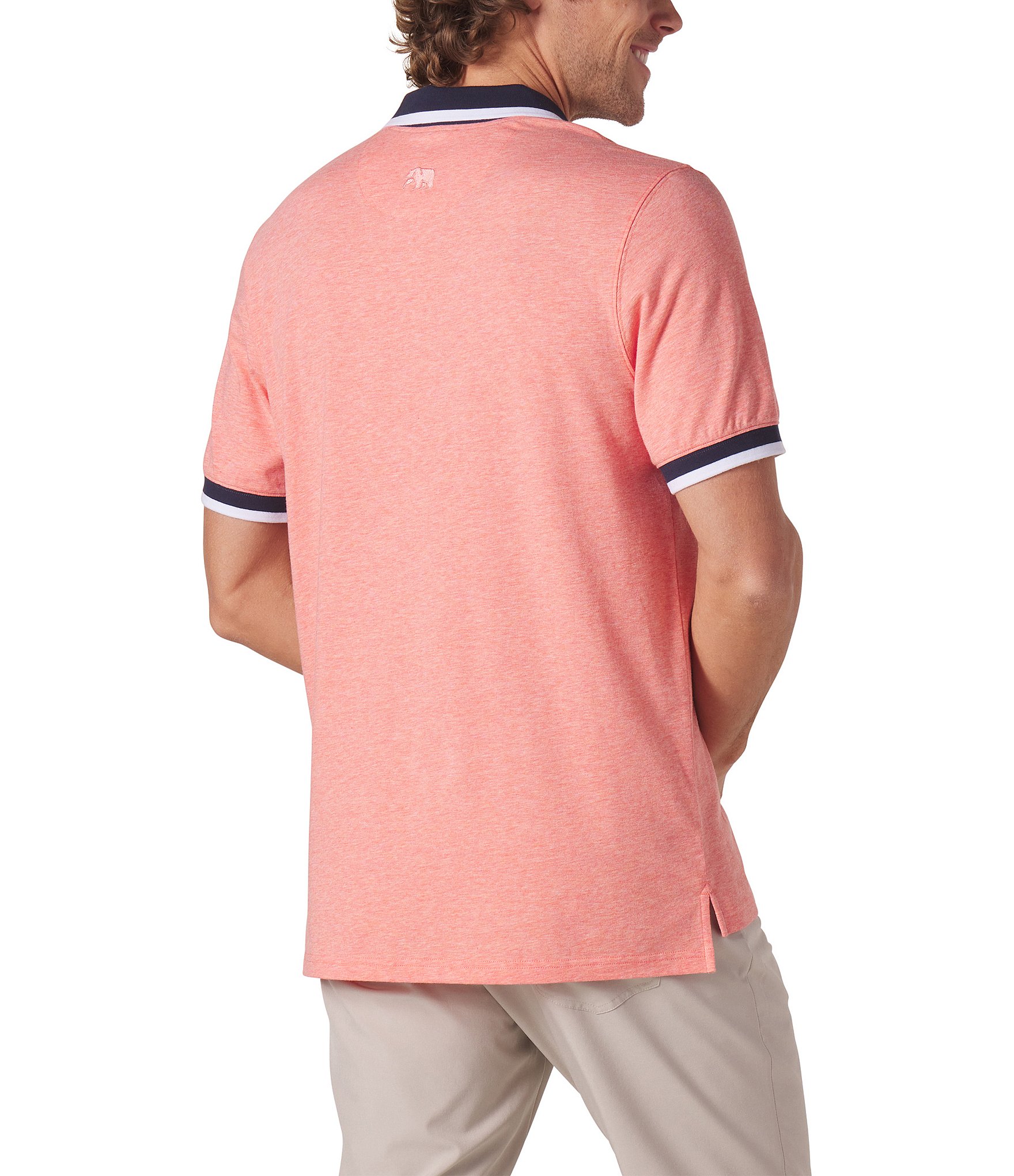 The Normal Brand Puremeso Tipped Short-Sleeve Polo Shirt