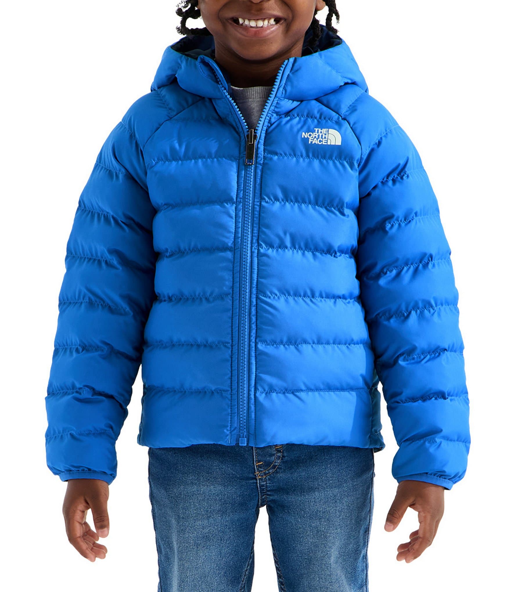 The North Face Little Kids Reversible Perrito Hooded Ski Jacket