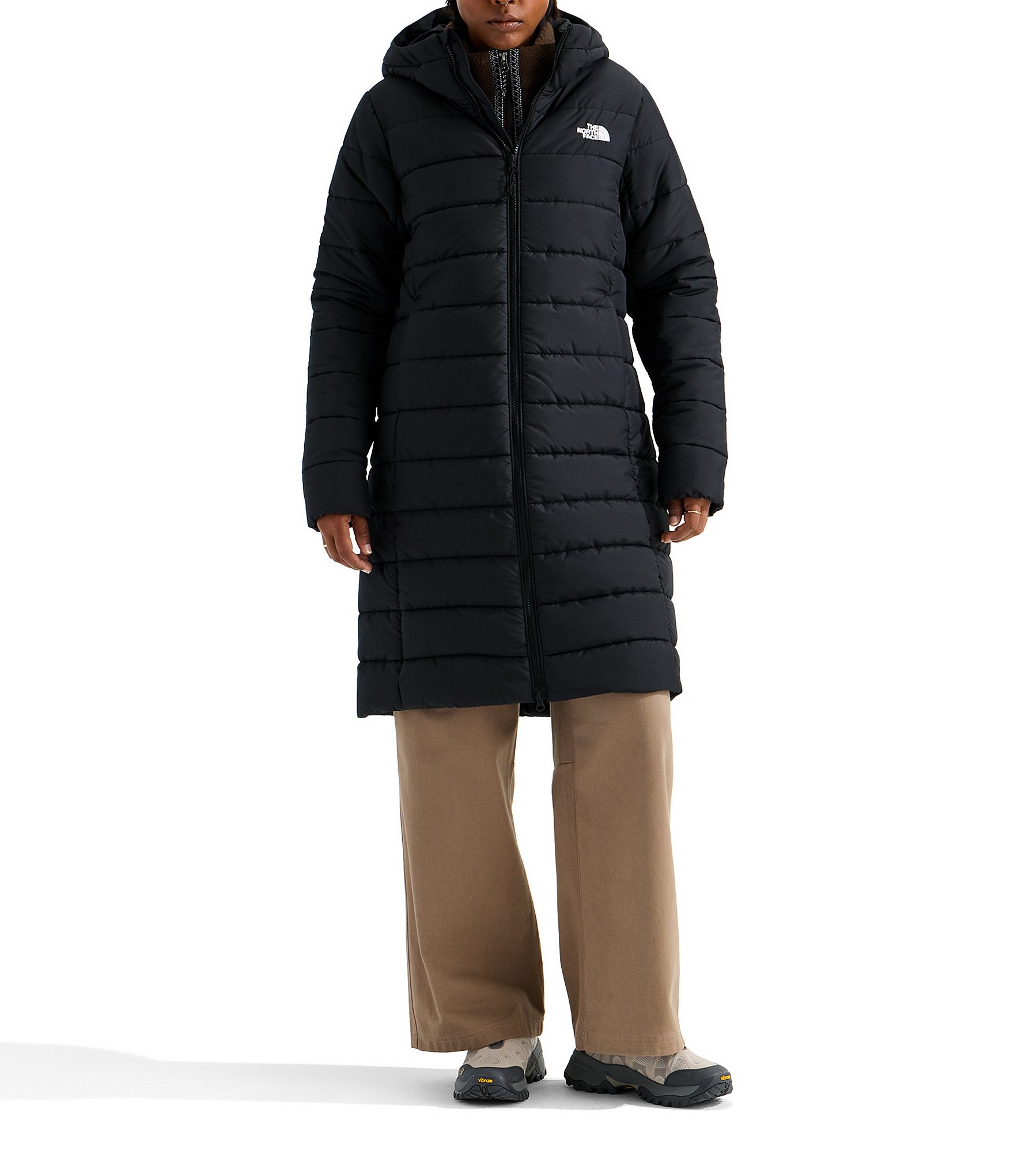 The North Face Aconcagua Hooded Zip Front Parka