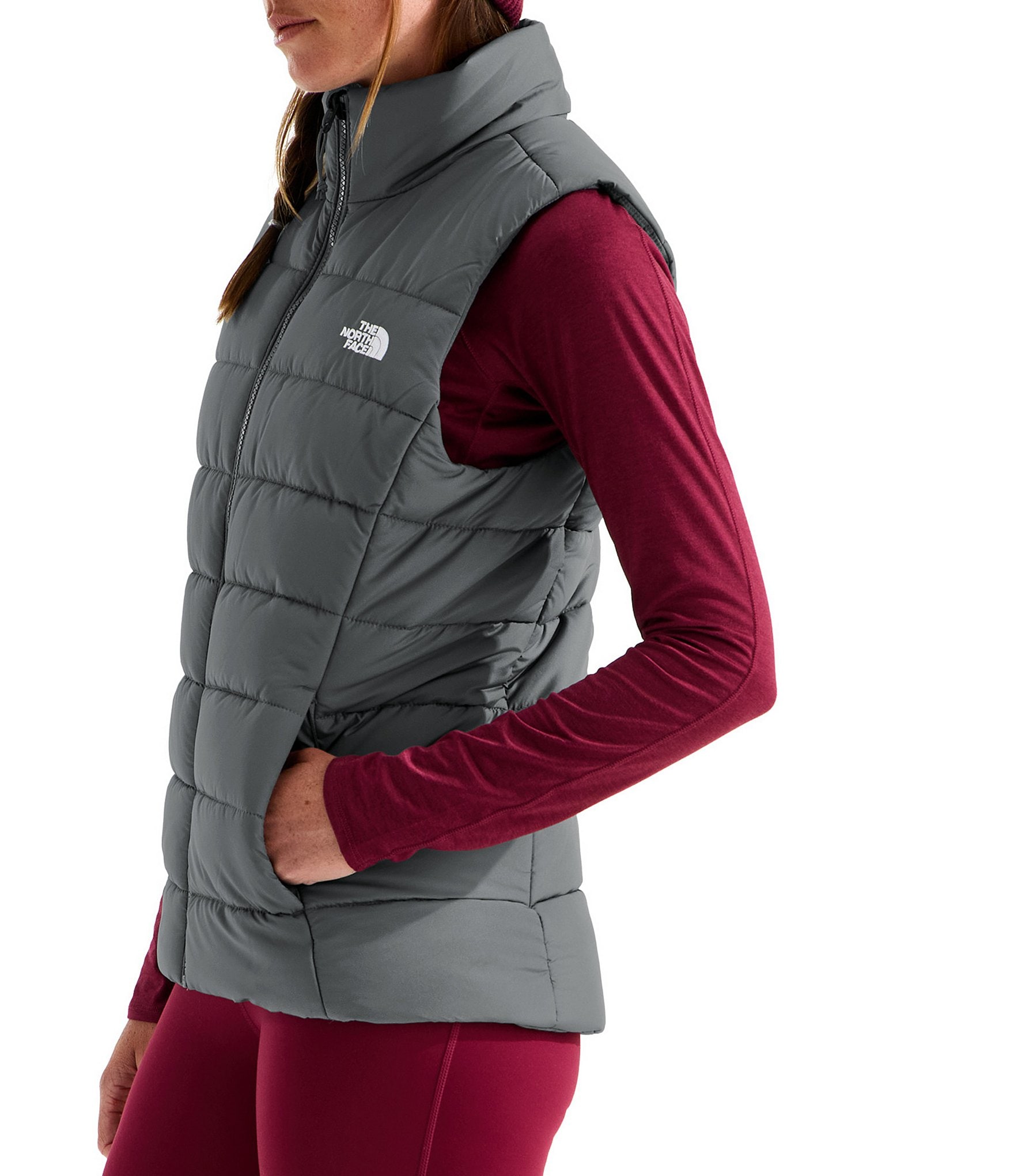 The North Face Aconcagua Stand Collar Zip Front Vest