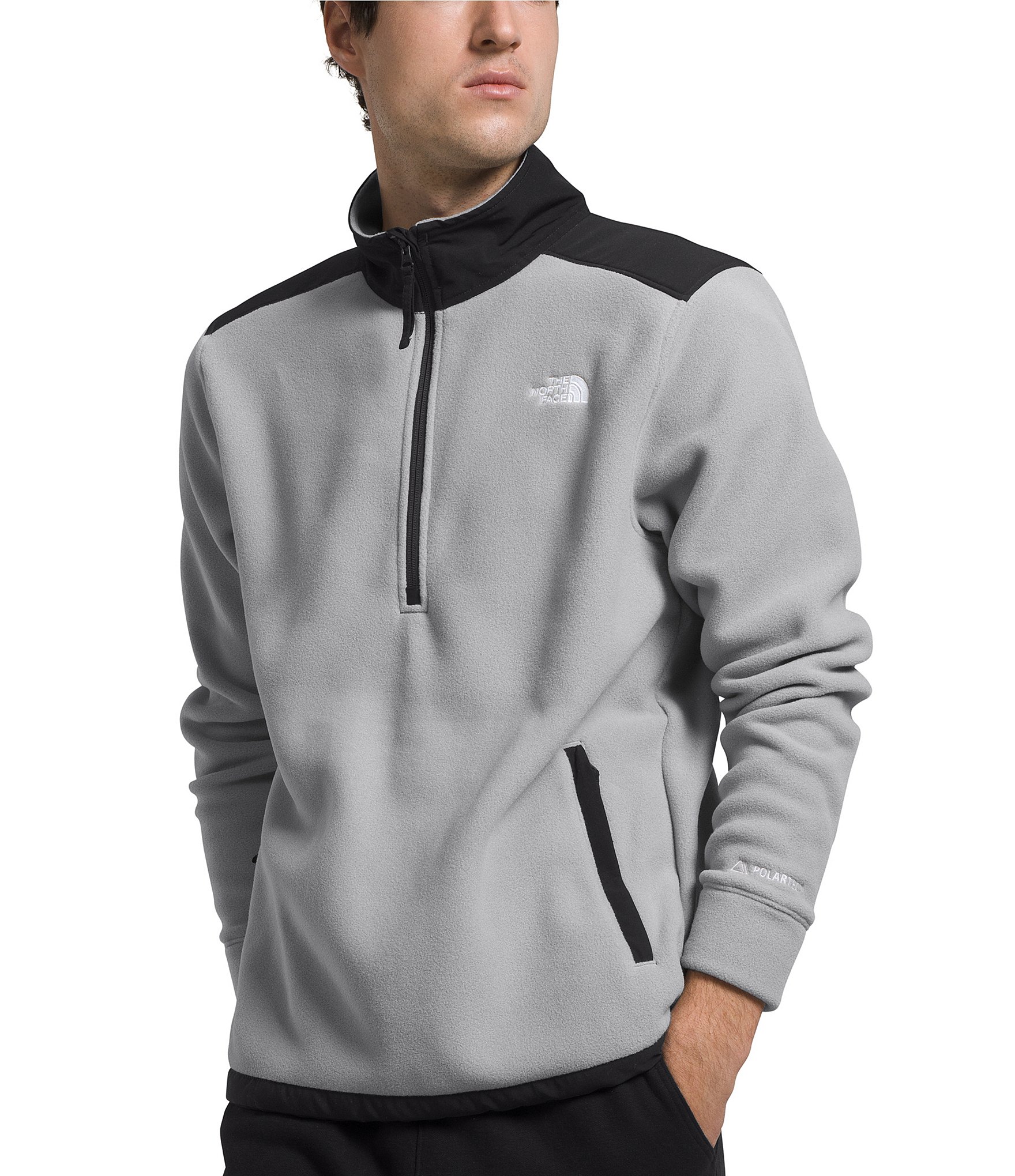 The North Face Alpine Polartec® Color Block Quarter Zip Fleece