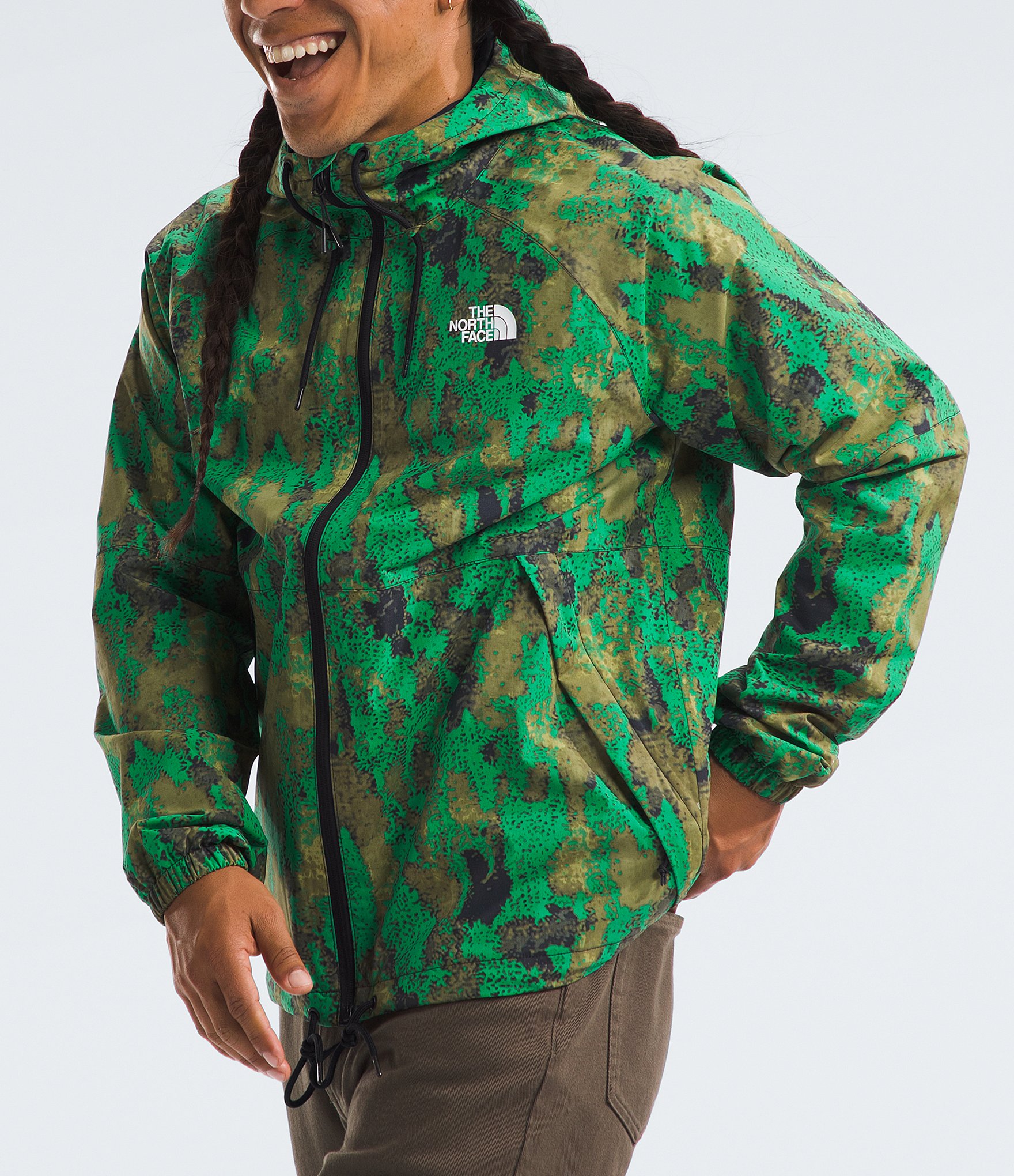 The North Face Antora Camo-Printed Rain Hoodie