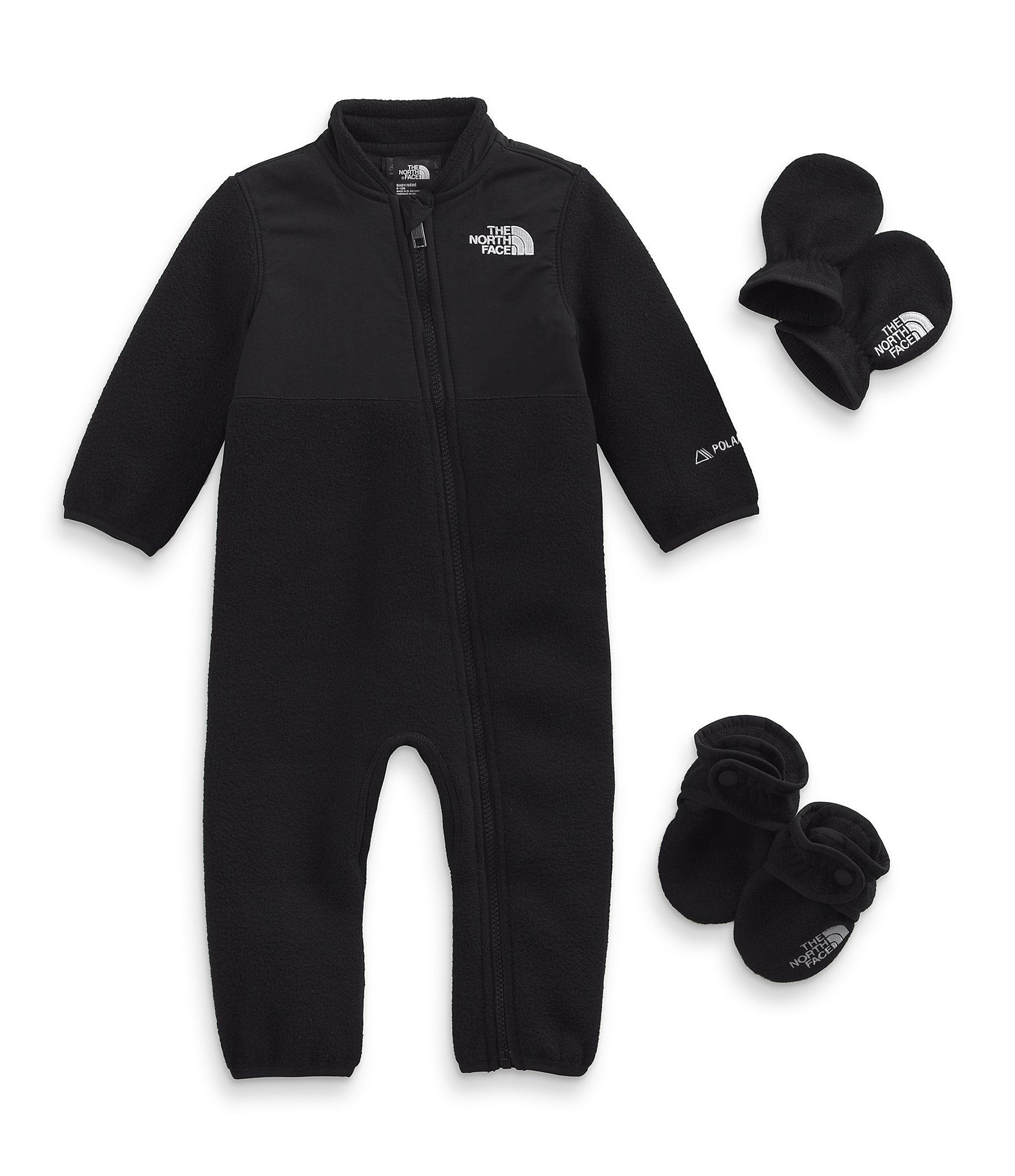 The North Face Baby Newborn-24 Months Denali Coverall, Mittens and ...