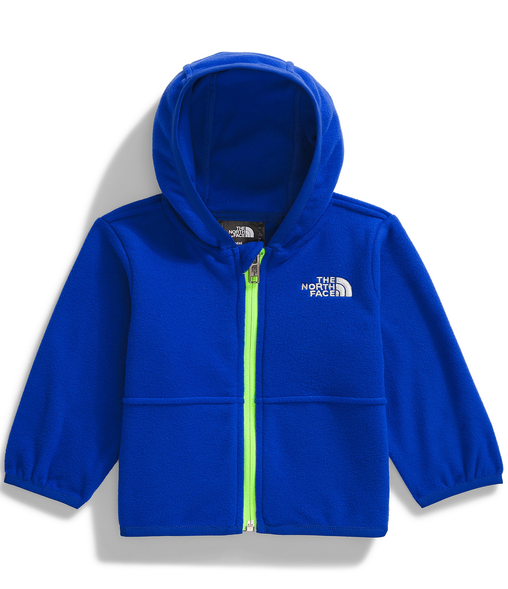 The North Face Baby Boys 3 24 Months Long Sleeve Glacier Blue Full Zip Hoodie Dillard s