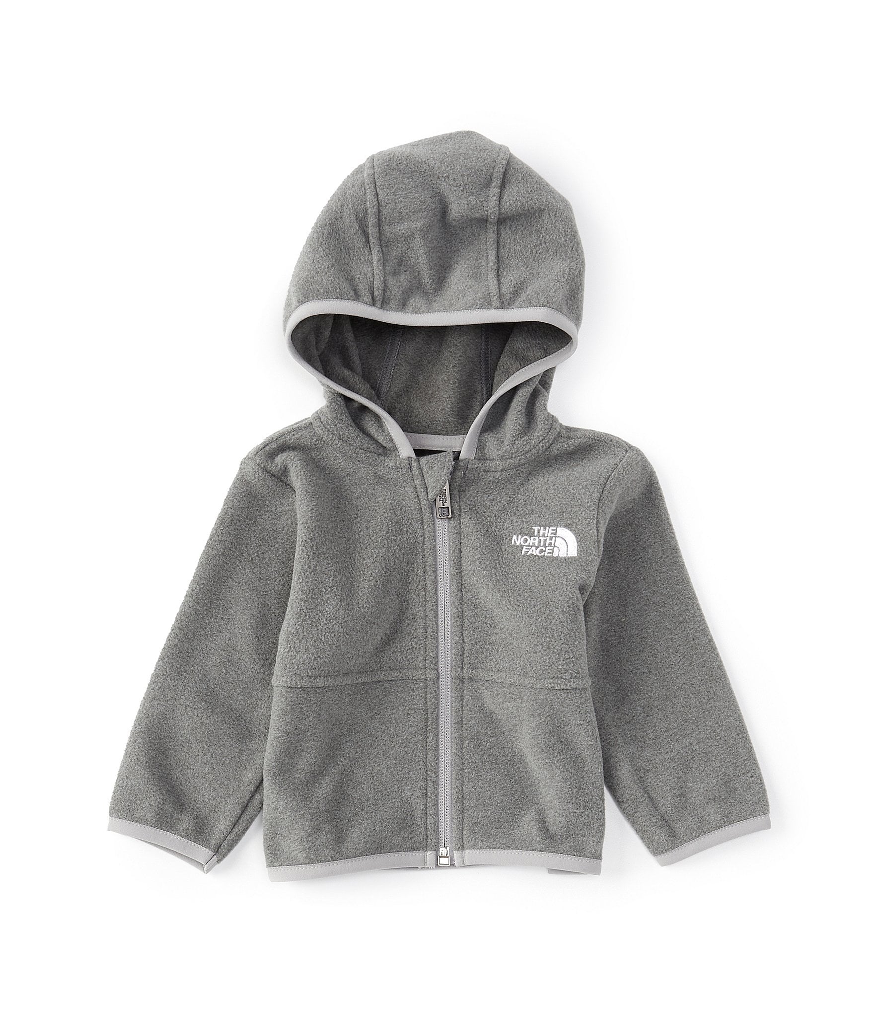 The North Face Baby Boys 3-24 Months Long-Sleeve Heathered Glacier Full ...