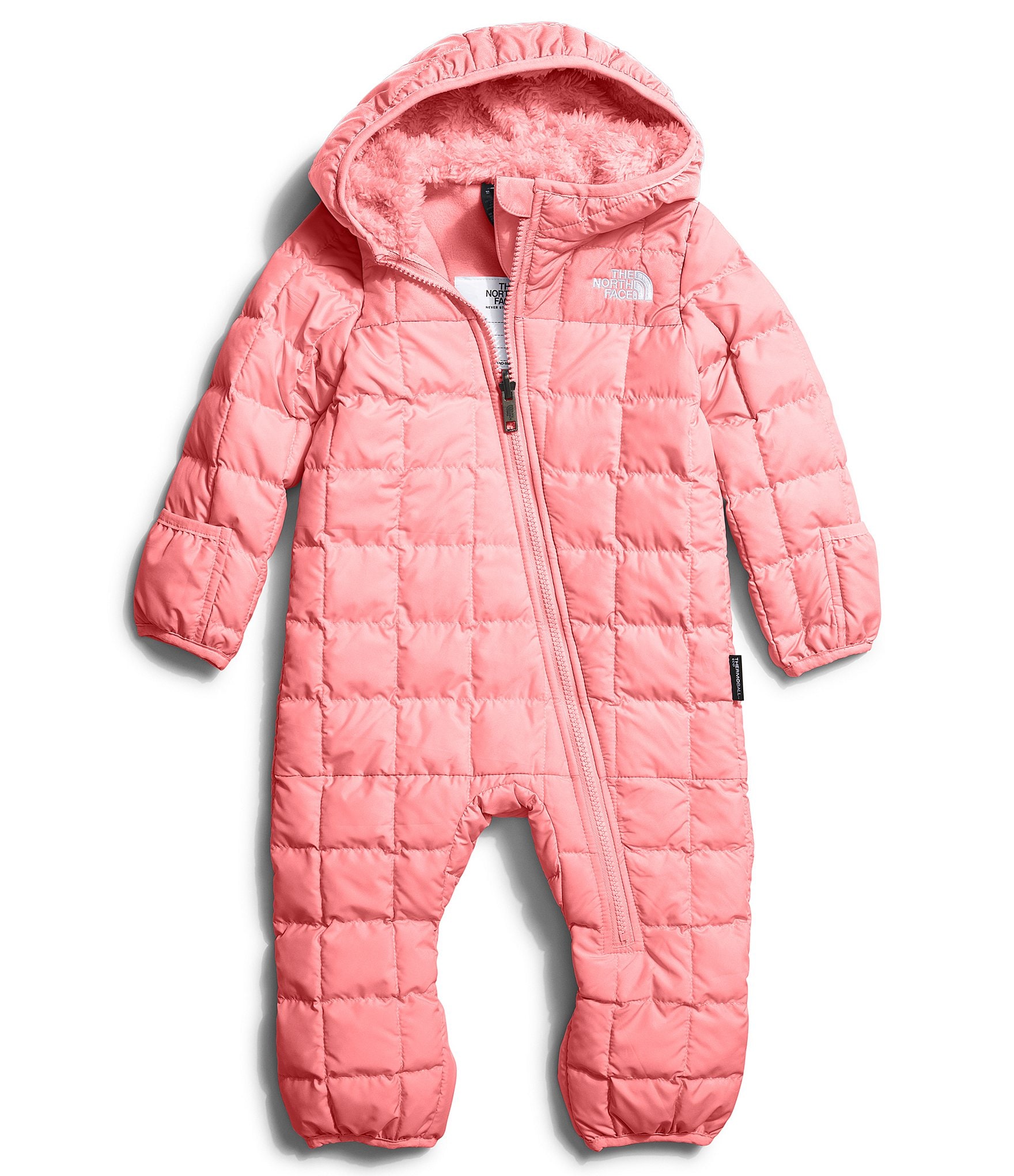 The North Face Baby Girls 3-24 Months Long Sleeve ThermoBall Hoodie