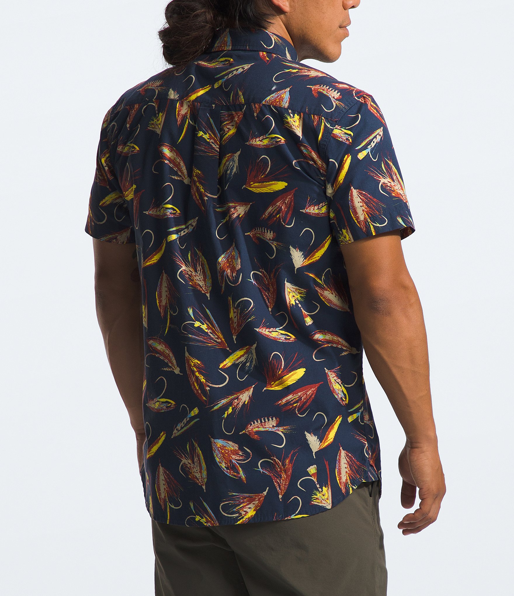 The North Face Baytrail Hand Tied Fly Print Woven Shirt