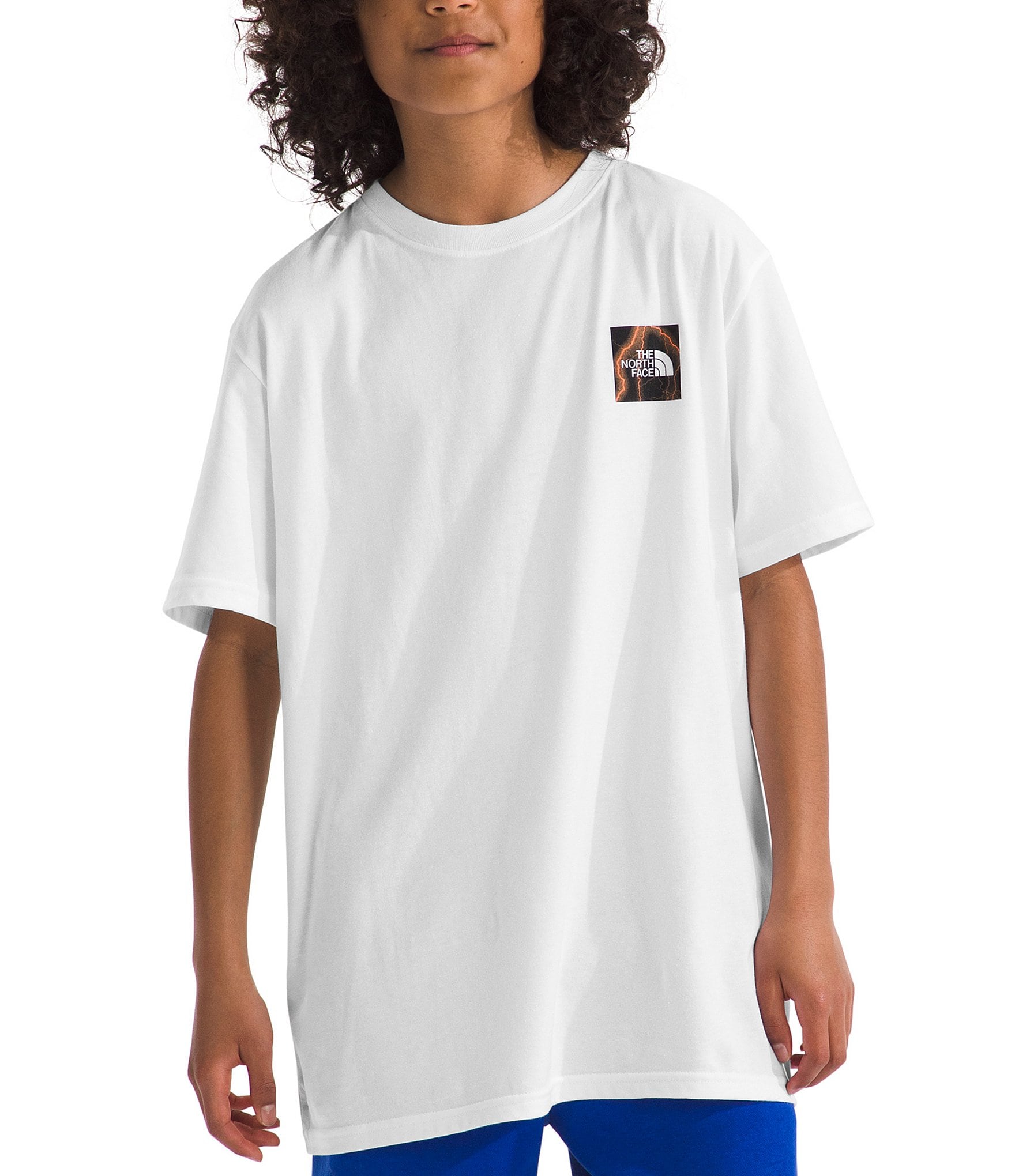 The North Face Big Boys 8-20 Short Sleeve White Light Screen T-Shirt