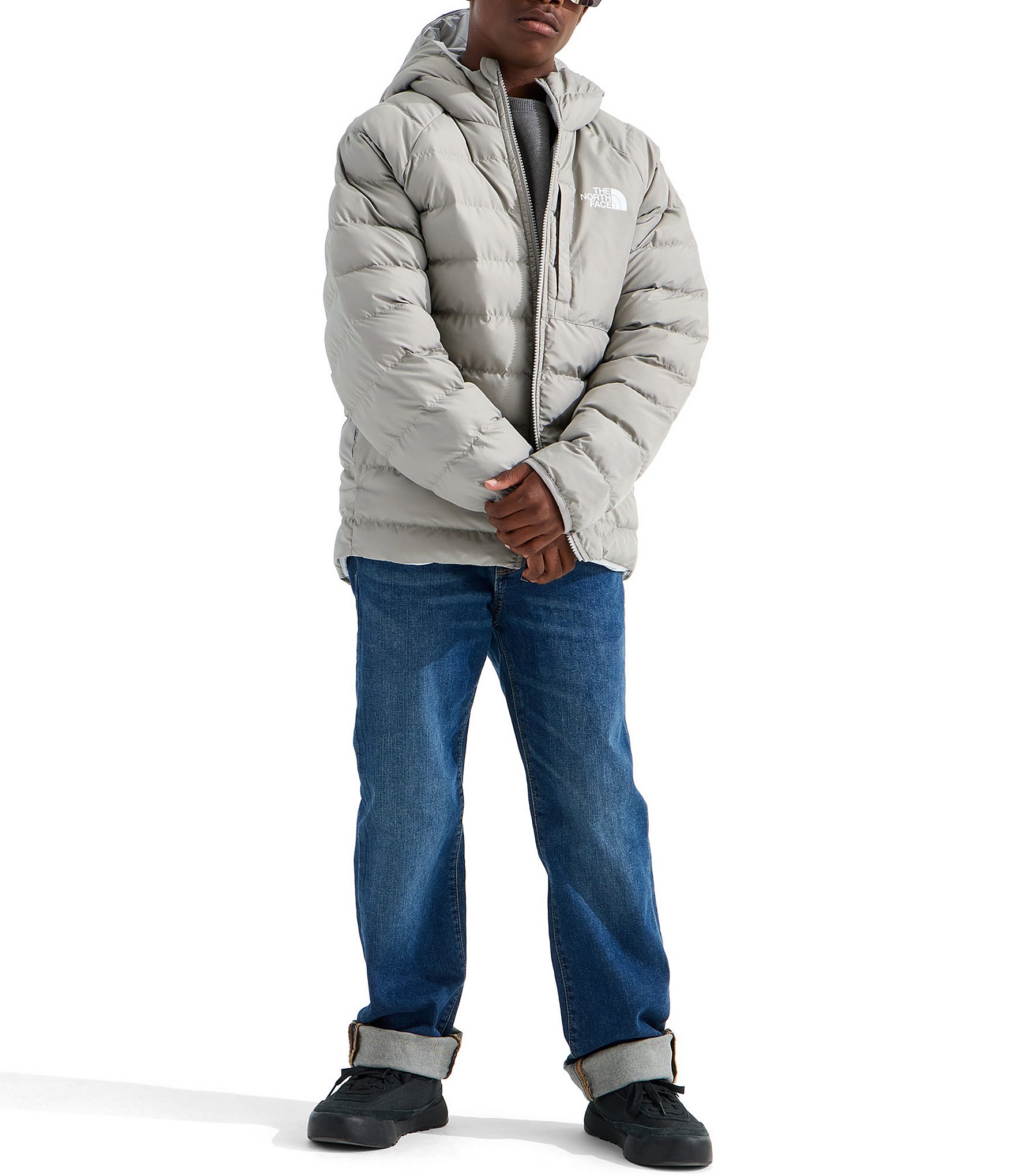 The North Face Big Boy's Reversible Perrito Hooded Jacket