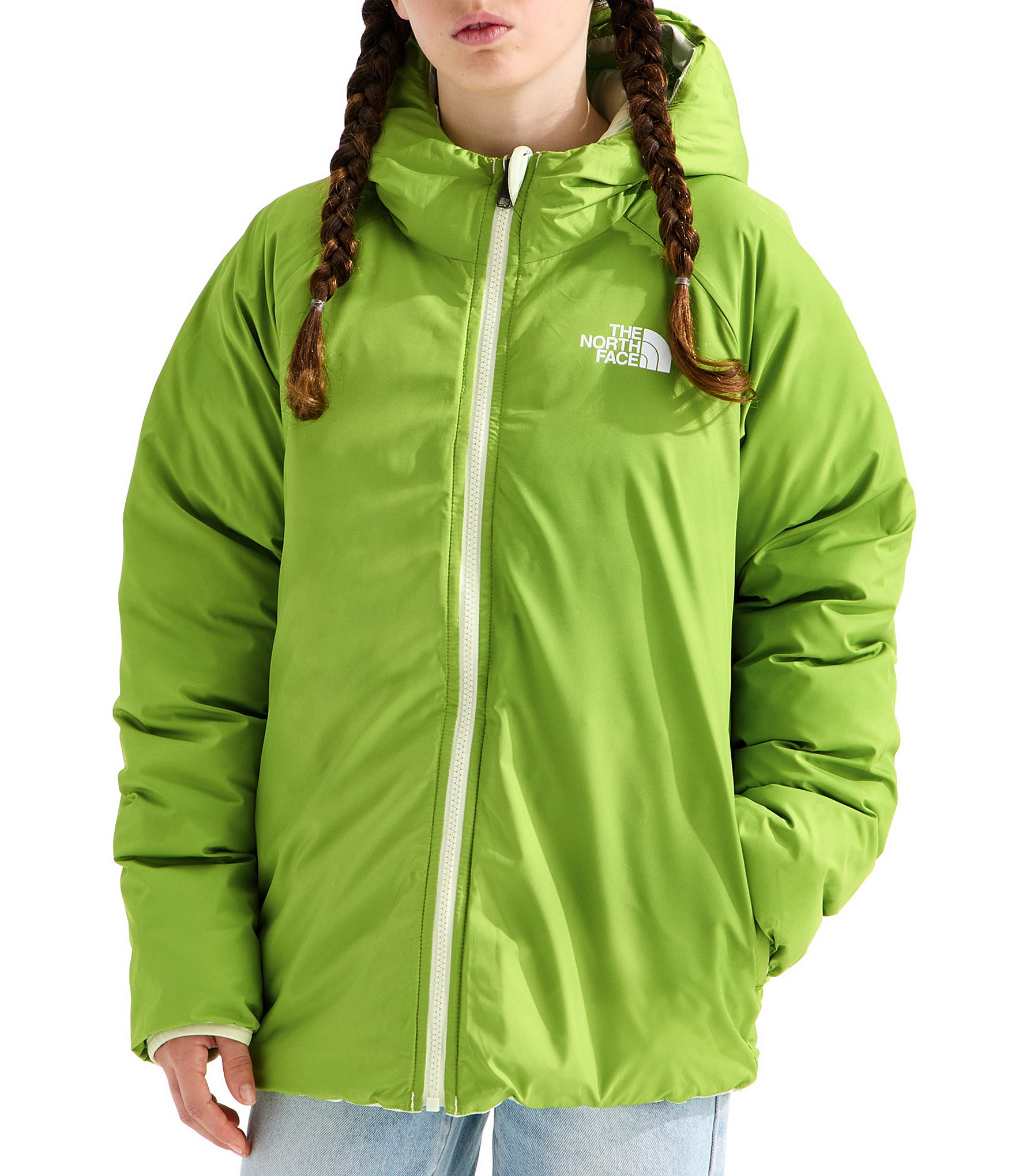 The North Face Big Girls Reversible Perrito Hooded Jacket
