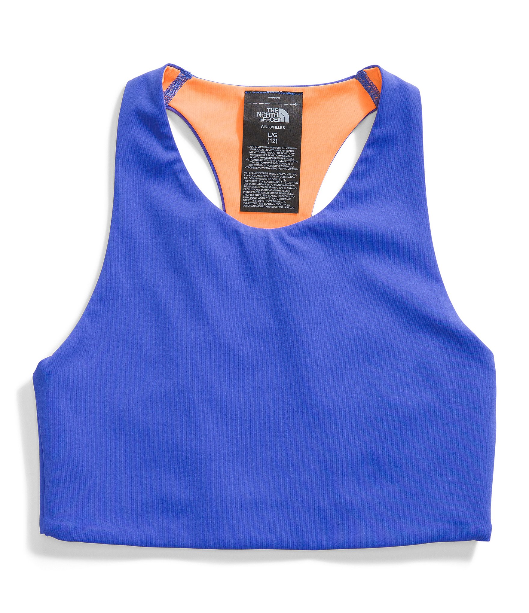 The North Face Little/Big Girls 6-16 Sleeveless Never Stop Reversible Tanklette