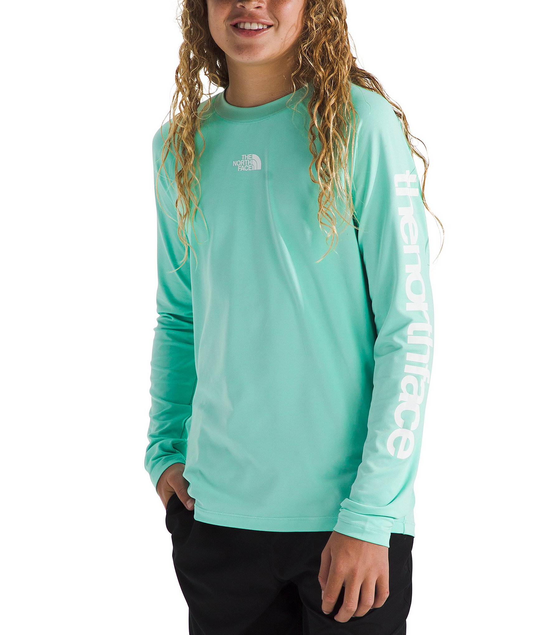 The North Face Graphic Long Sleeve Shirt - Youth - Boys