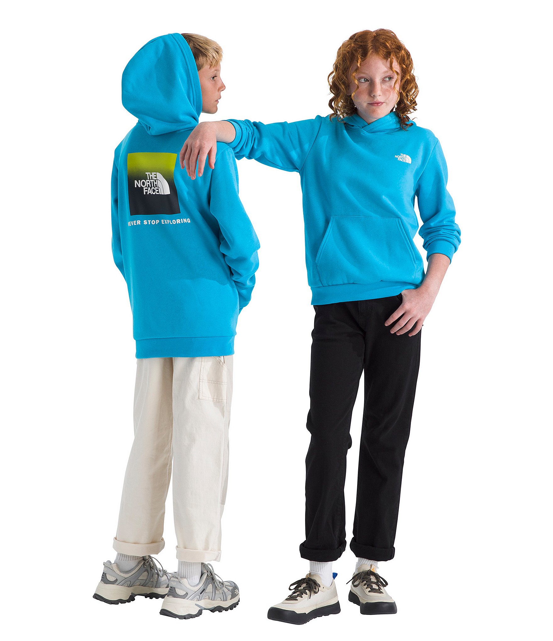 The North Face Big Kids Evolution Box NSE Pullover Hoodie