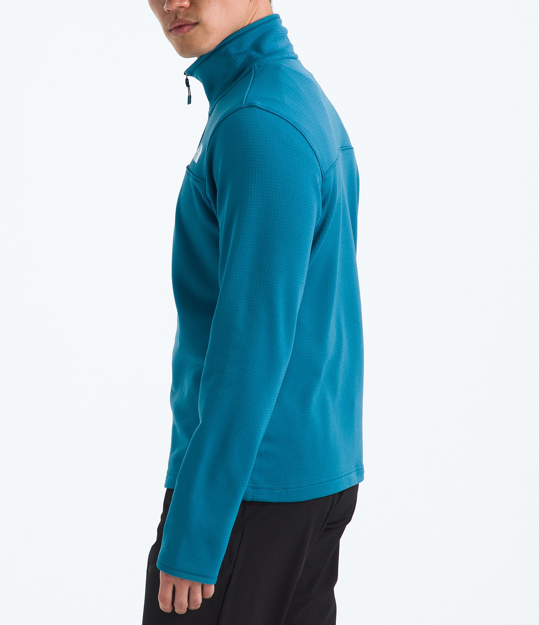 The North Face Cedar Trail Grid Long Sleeve 1/4 Zip Fleece Pullover