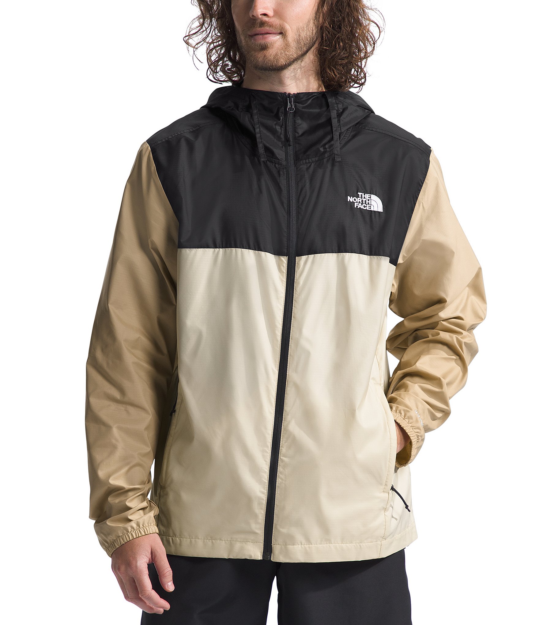 The North Face Cyclone Long Sleeve Color Block Hooded Jacket