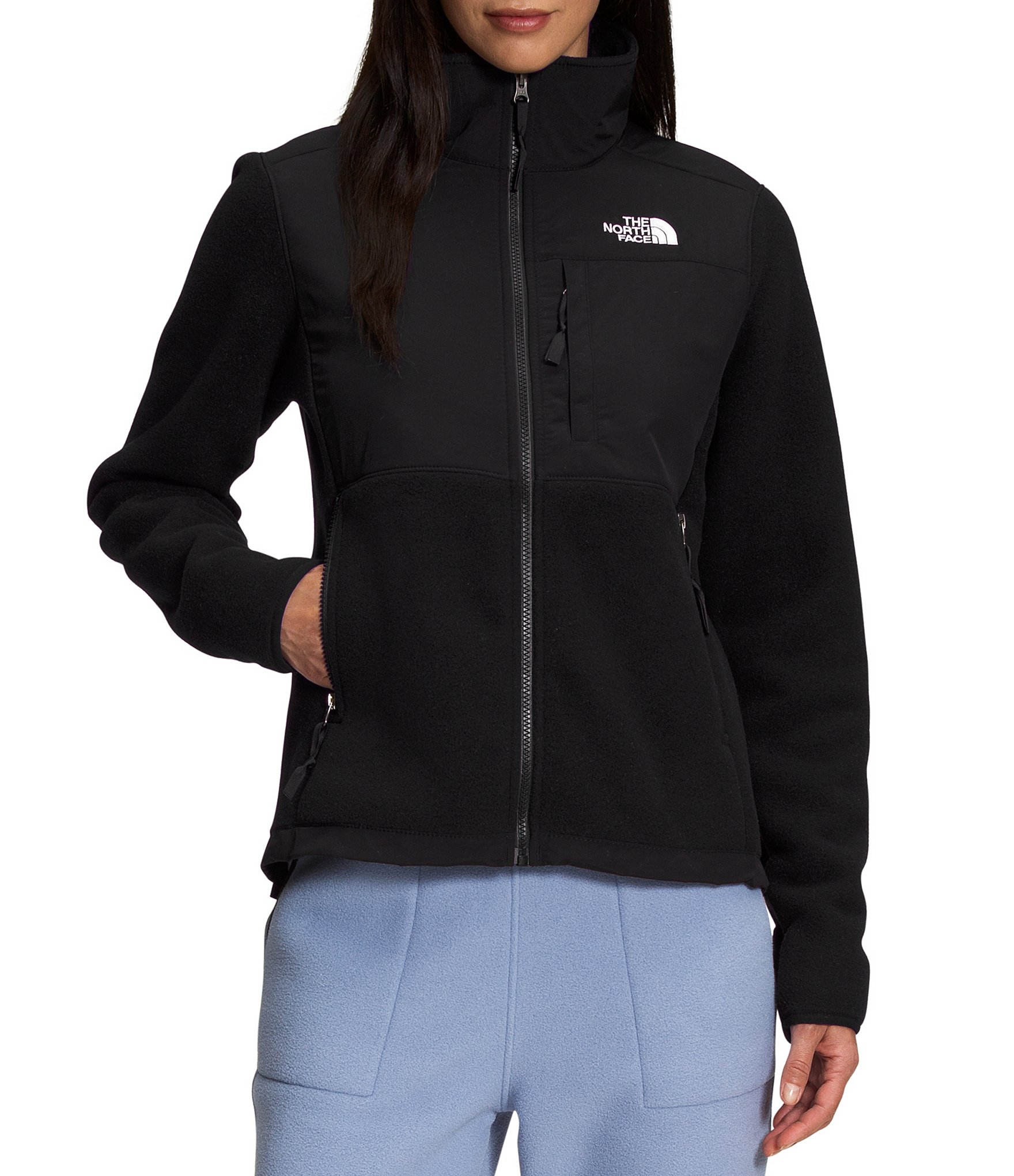 The North Face Denali Polartec® Fleece Stand Collar Full Zip Jacket ...