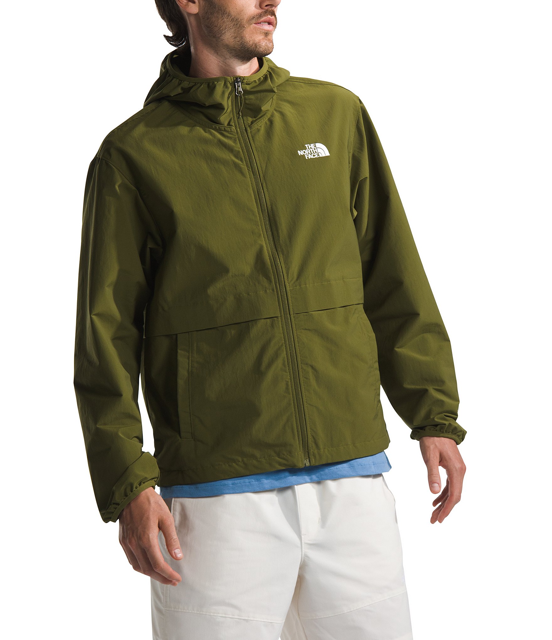The North Face Easy Wind Hooded Jacket | Dillard's
