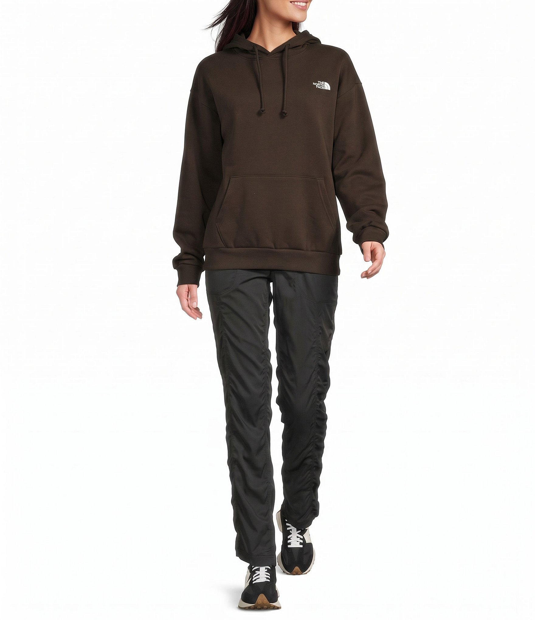 The North Face Evolution EMB Embroidered Logo Oversize Hoodie Pullover