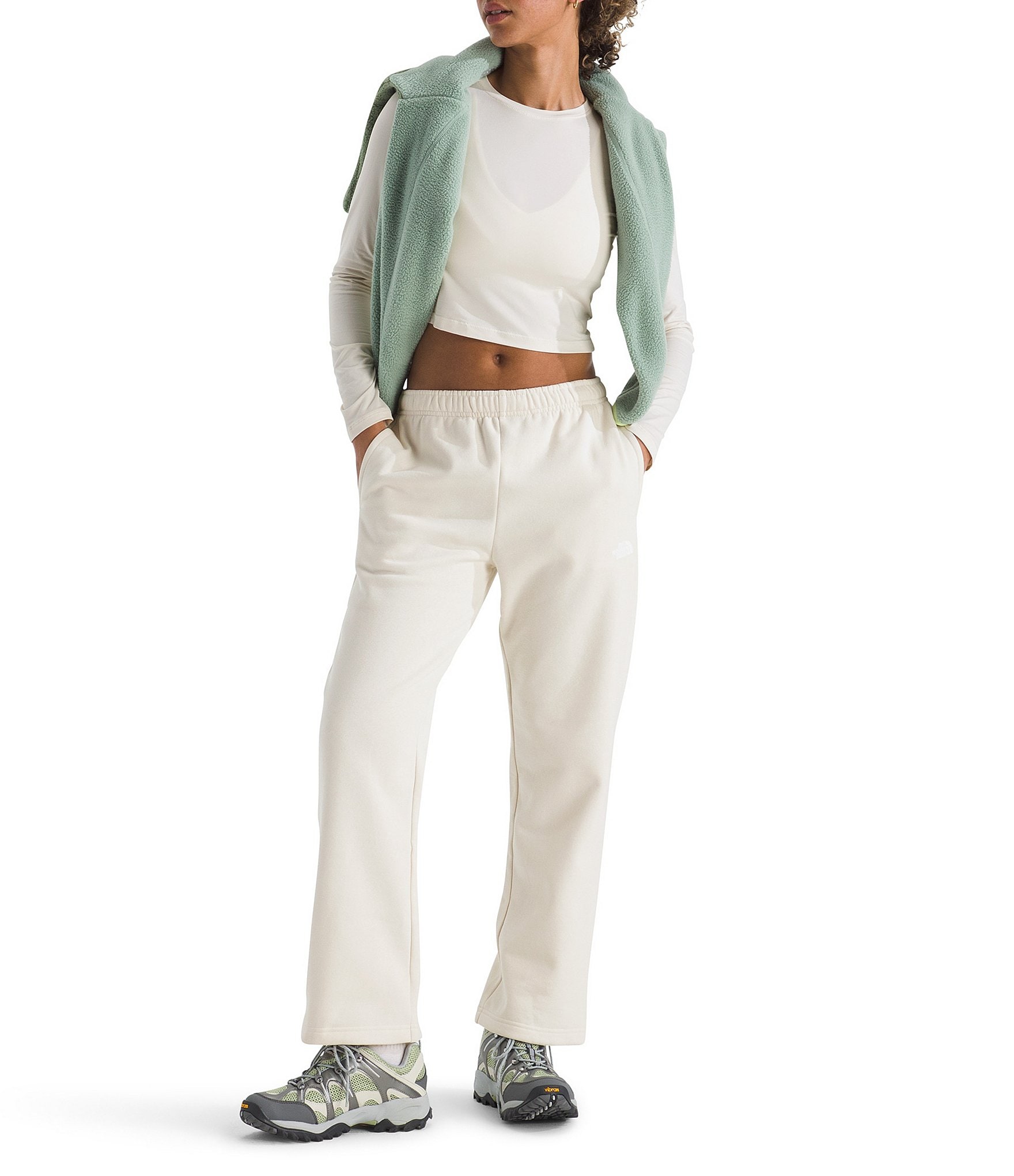 The North Face Evolution Simple Straight Leg Elastic Waist Slim Fit Pull-On Pants