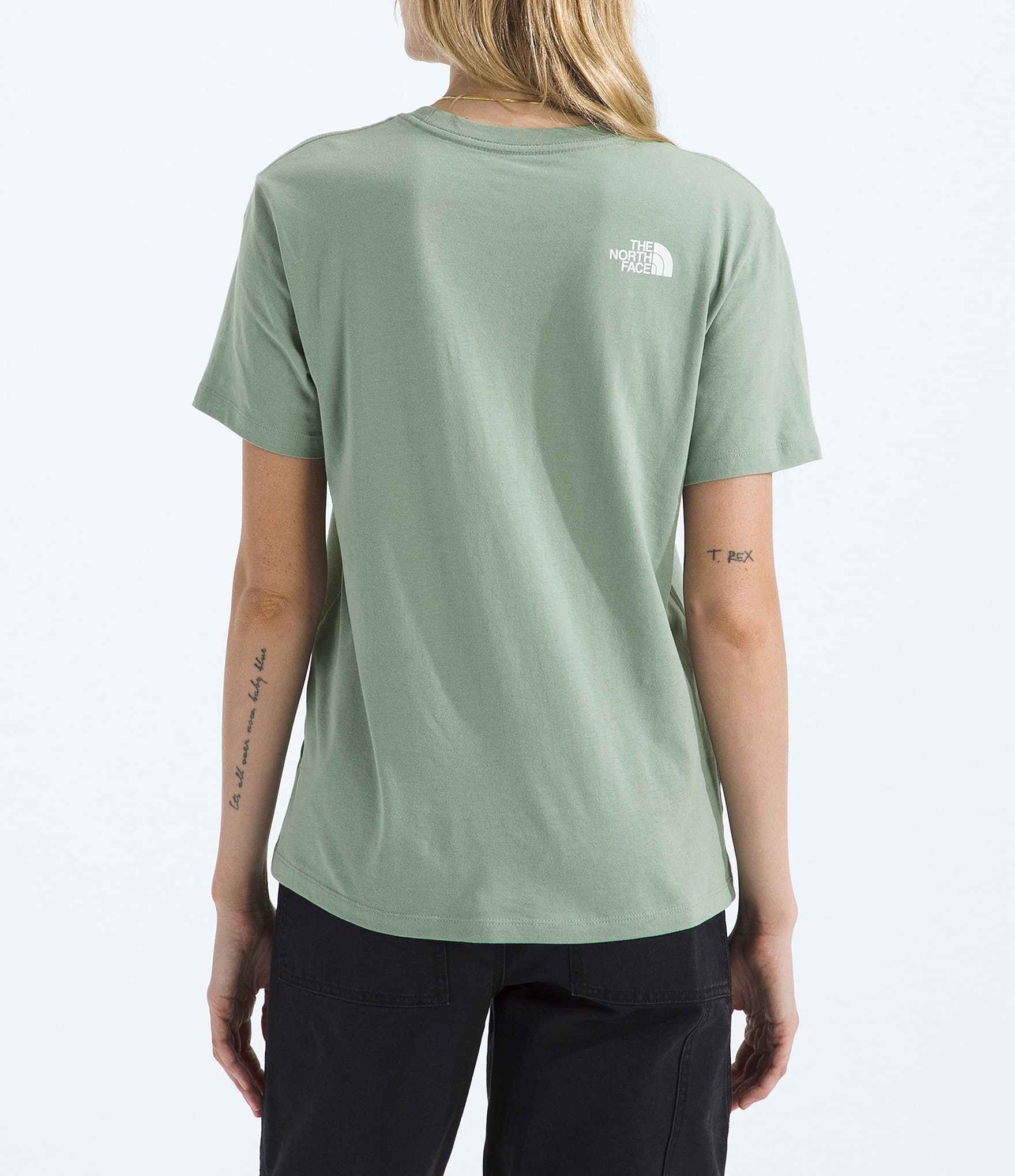 The North Face Evolution Sketch Graphic Logo Half Dome Crew Neck Short Sleeve Tee