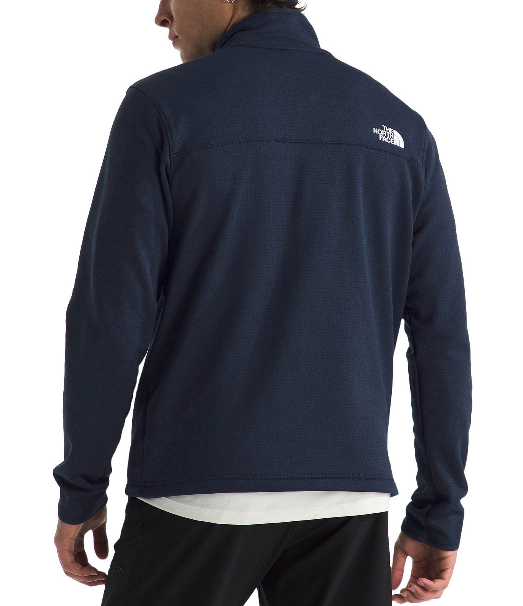The North Face Flat Grid Fleece Long Sleeve Full Zip Jacket