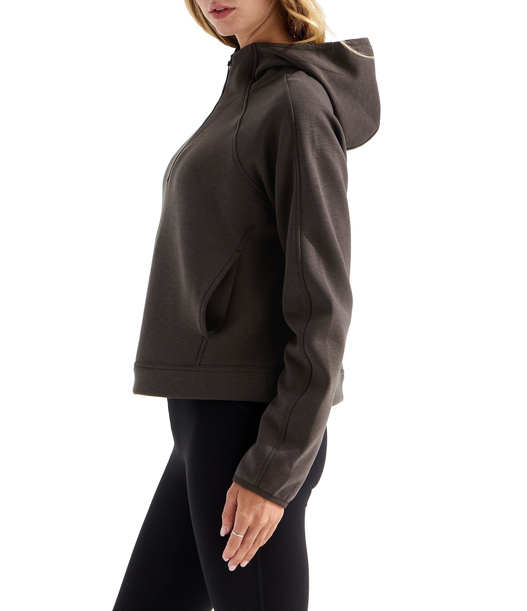 The North Face Jaida Quarter Zip Hoodie Pullover Jacket