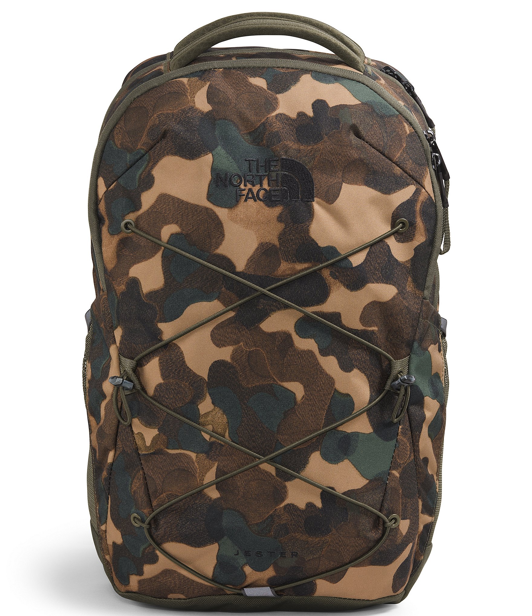 The North Face Jester Utility Brown Camoflage Print Jester Backpack ...