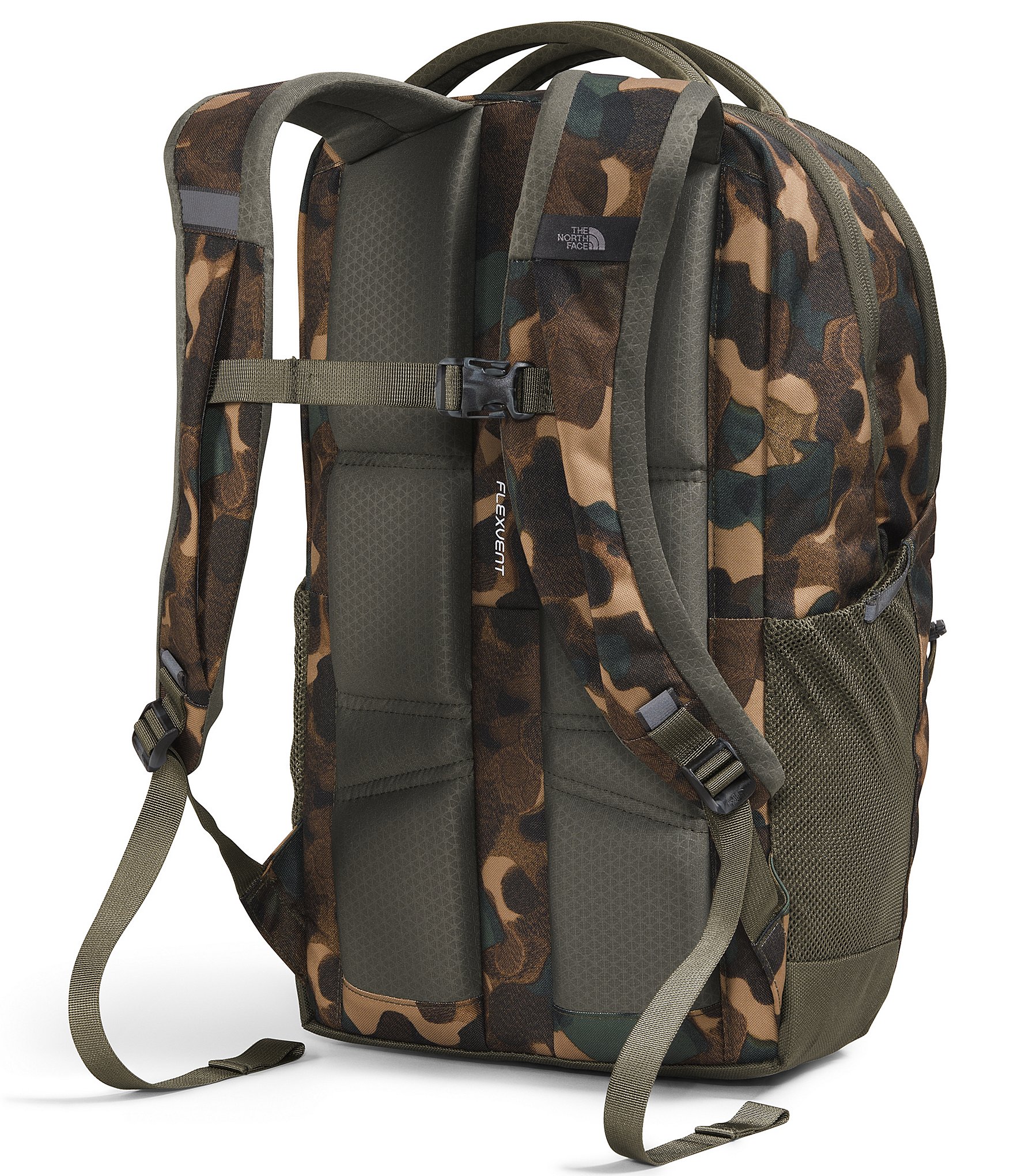 The North Face Jester Utility Brown Camoflage Print Jester Backpack