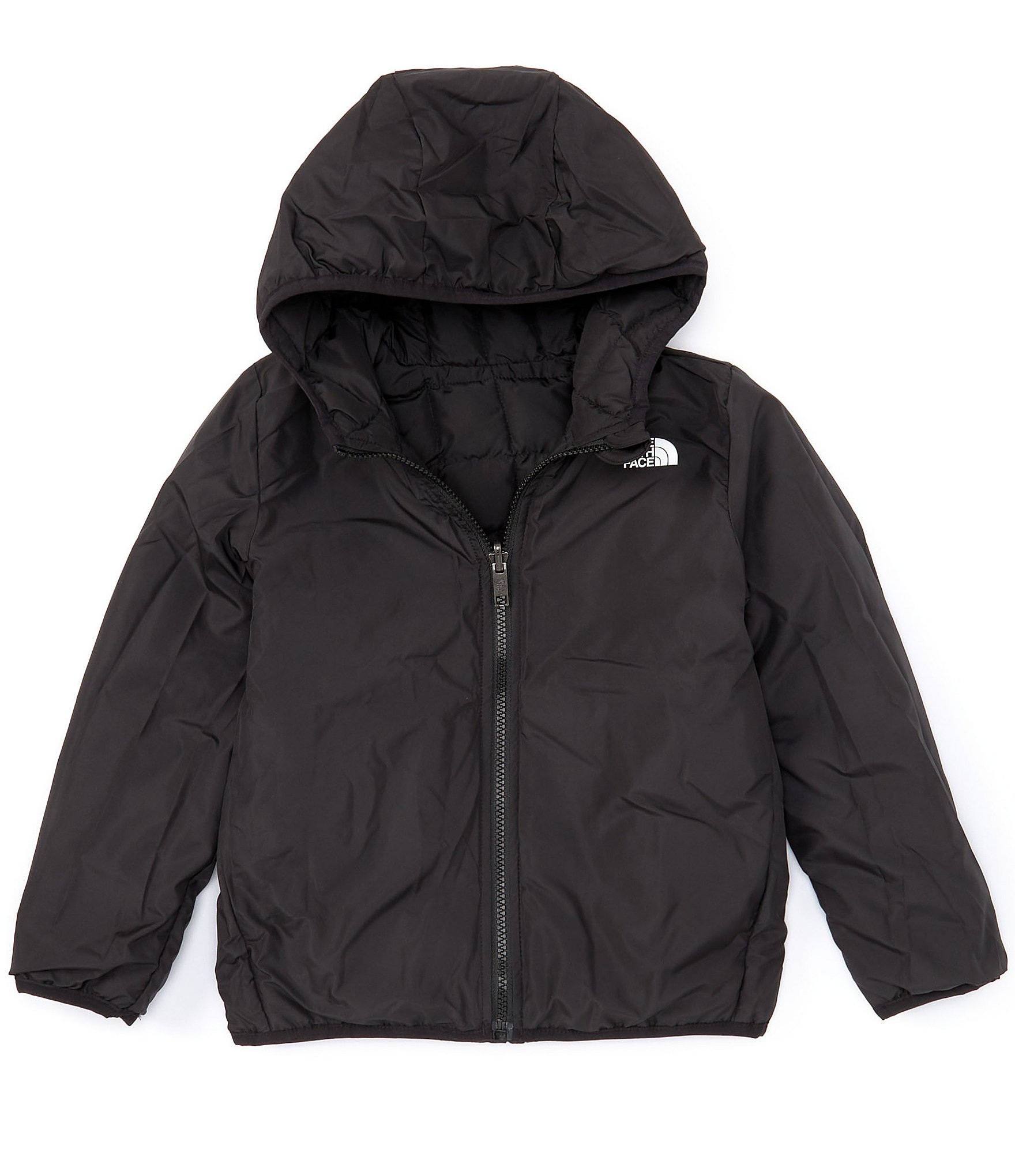 The North Face Kids 2T-7 Long Sleeve Reversible Thermoball Hooded Jacket