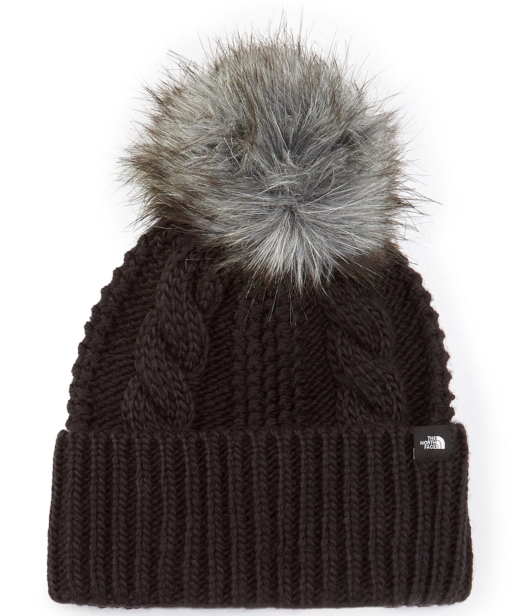 The North Face Kids Oh Mega Fur Pom Beanie