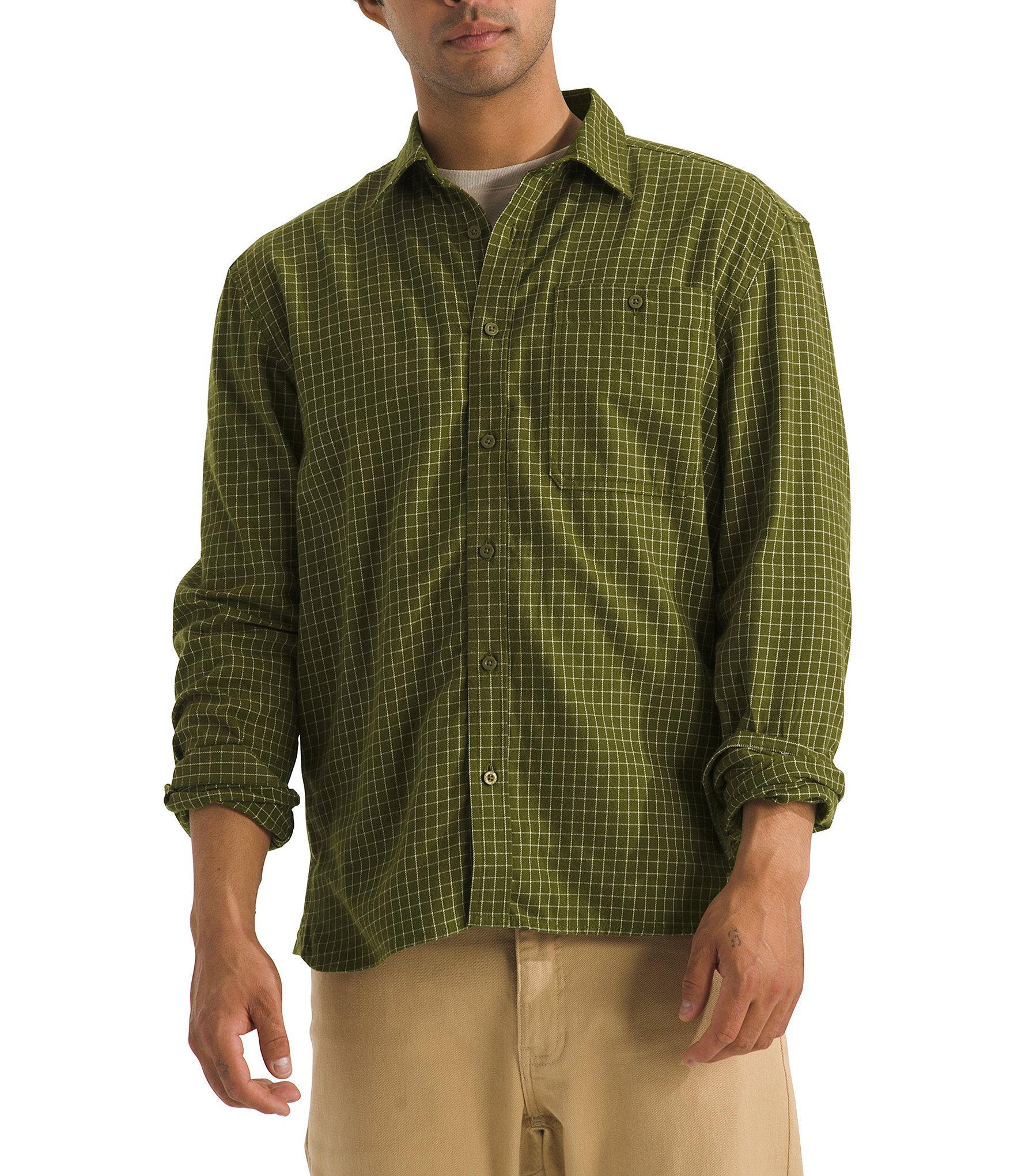 The North Face Lightweight Arroyo Flannel Plaid Shirt