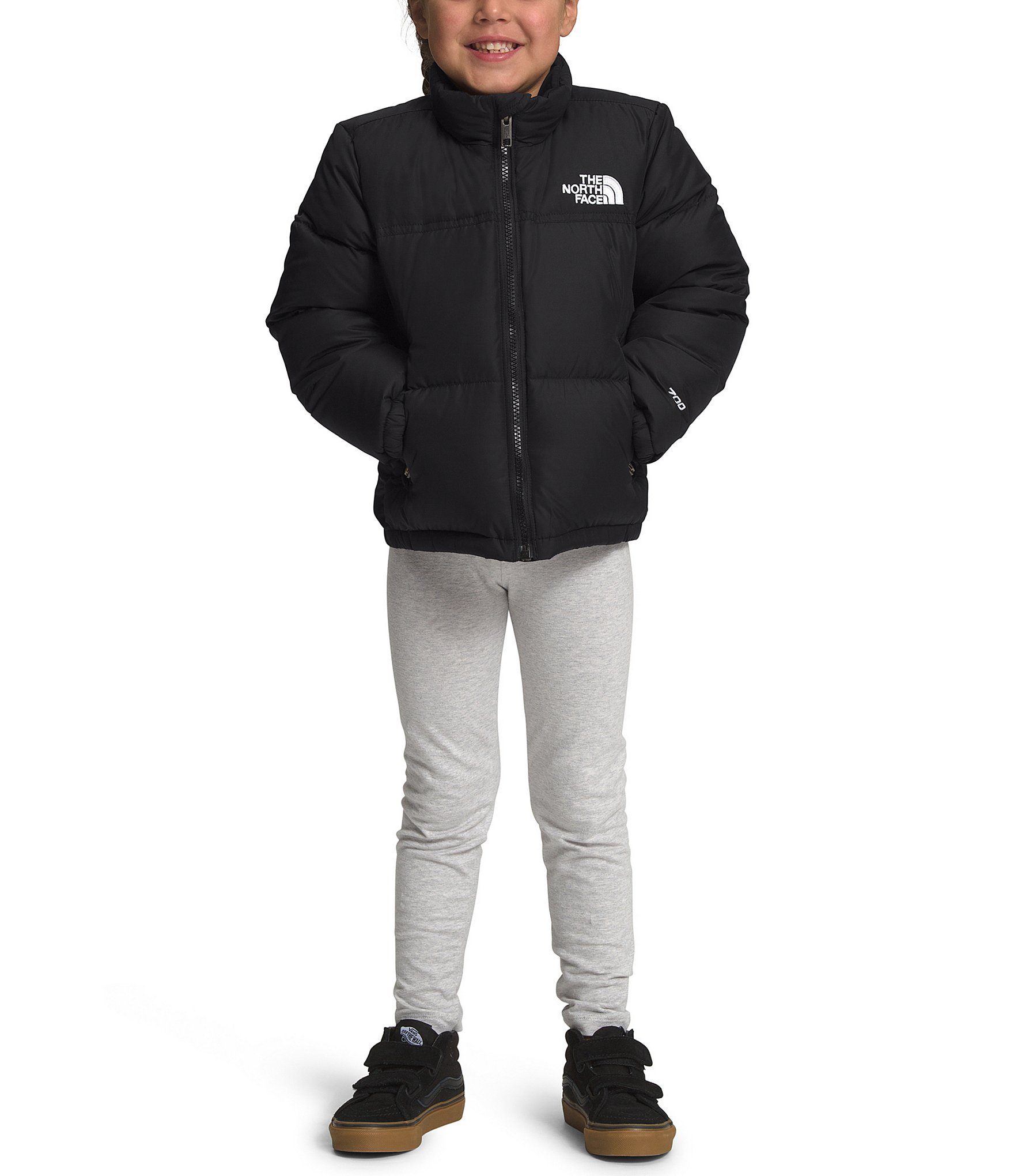 The North Face Little Boys 2T-7 Long Sleeve 1996 Retro Nuptse Jacket