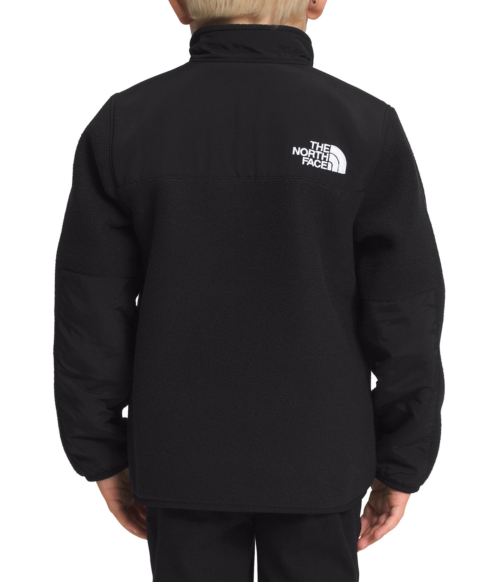 The North Face Little Boys 2T 7 Long Sleeve Color Block Denali Polartec Fleece Jacket Alexandria Mall