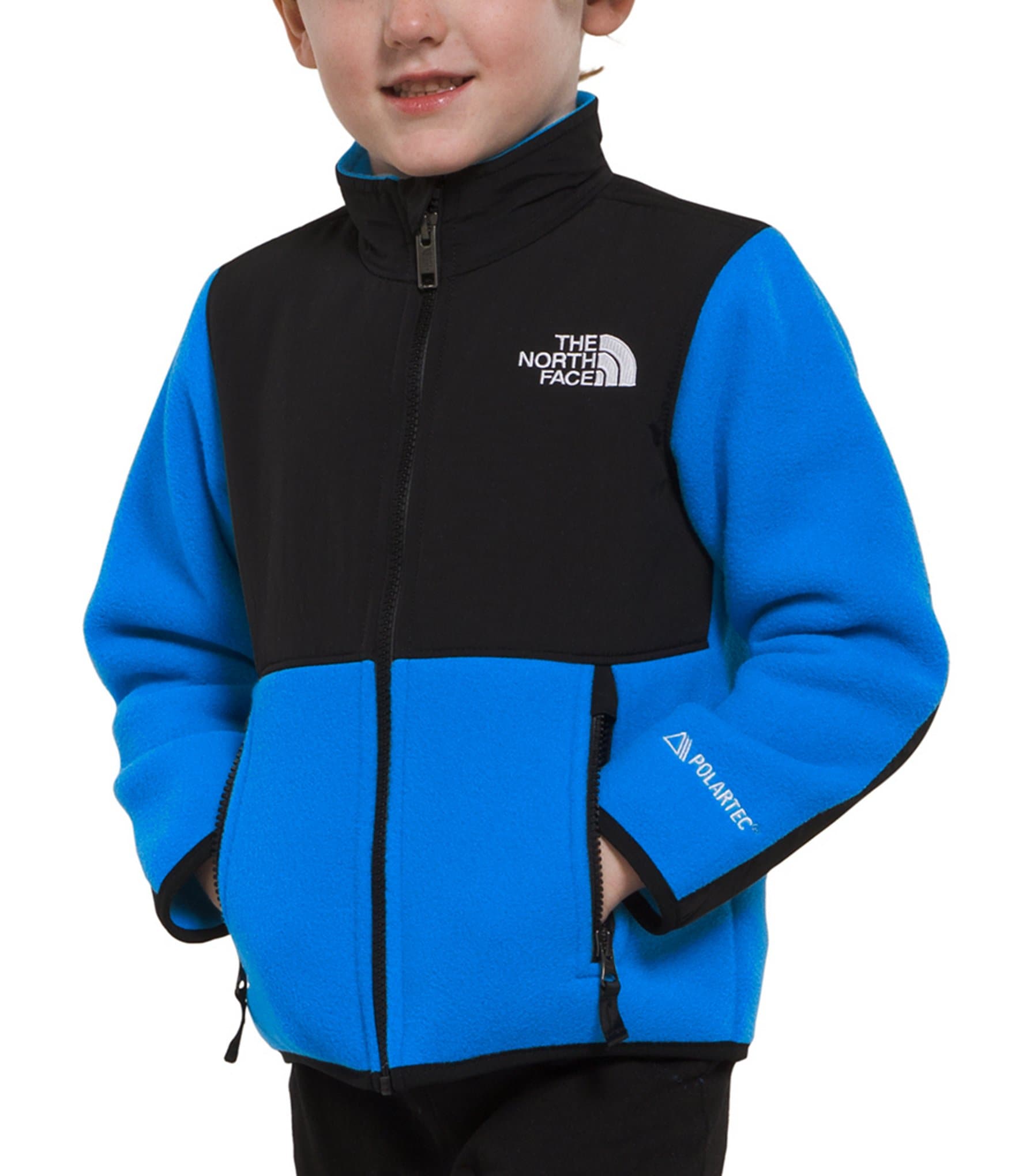 The North Face Little Boys 2T-7 Long Sleeve Color Block Denali Polartec  Fleece Jacket | Dillard's