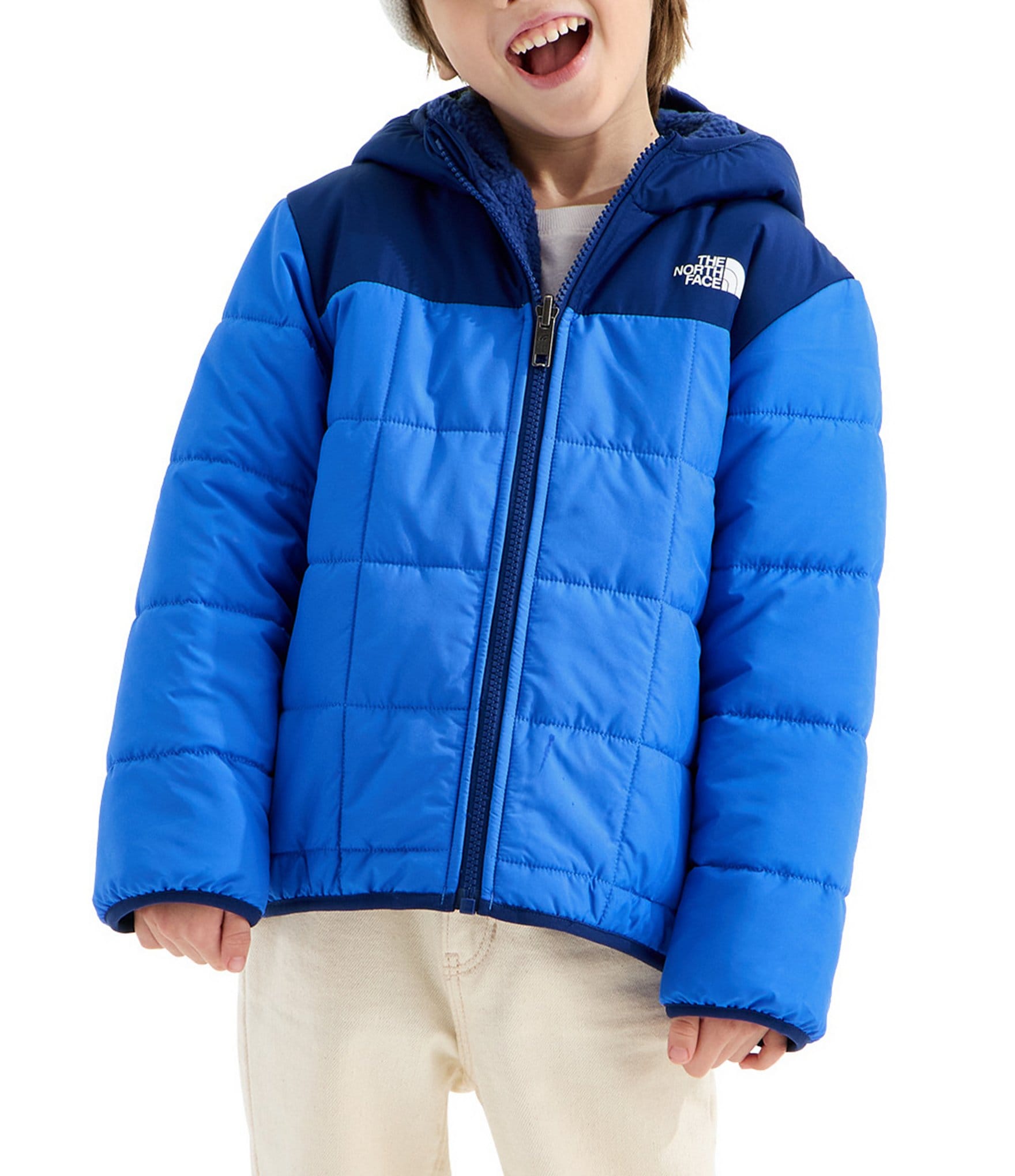 The North Face Little Kids Reversible Shasta Full Zip Hooded Jacket