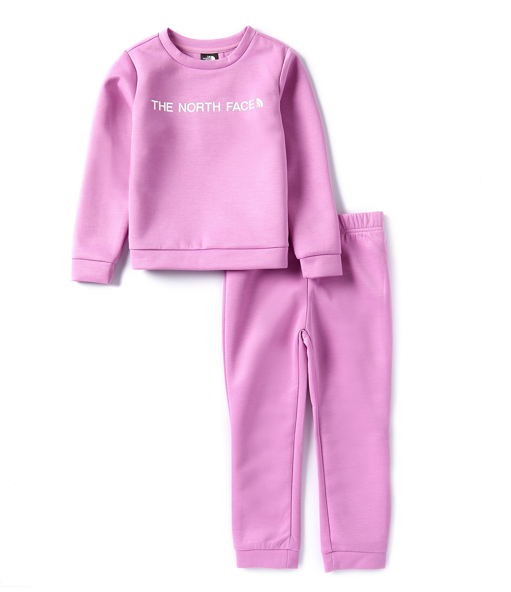 The North Face Little Girls 2T-7 Long Sleeve Poly 2-Piece Set