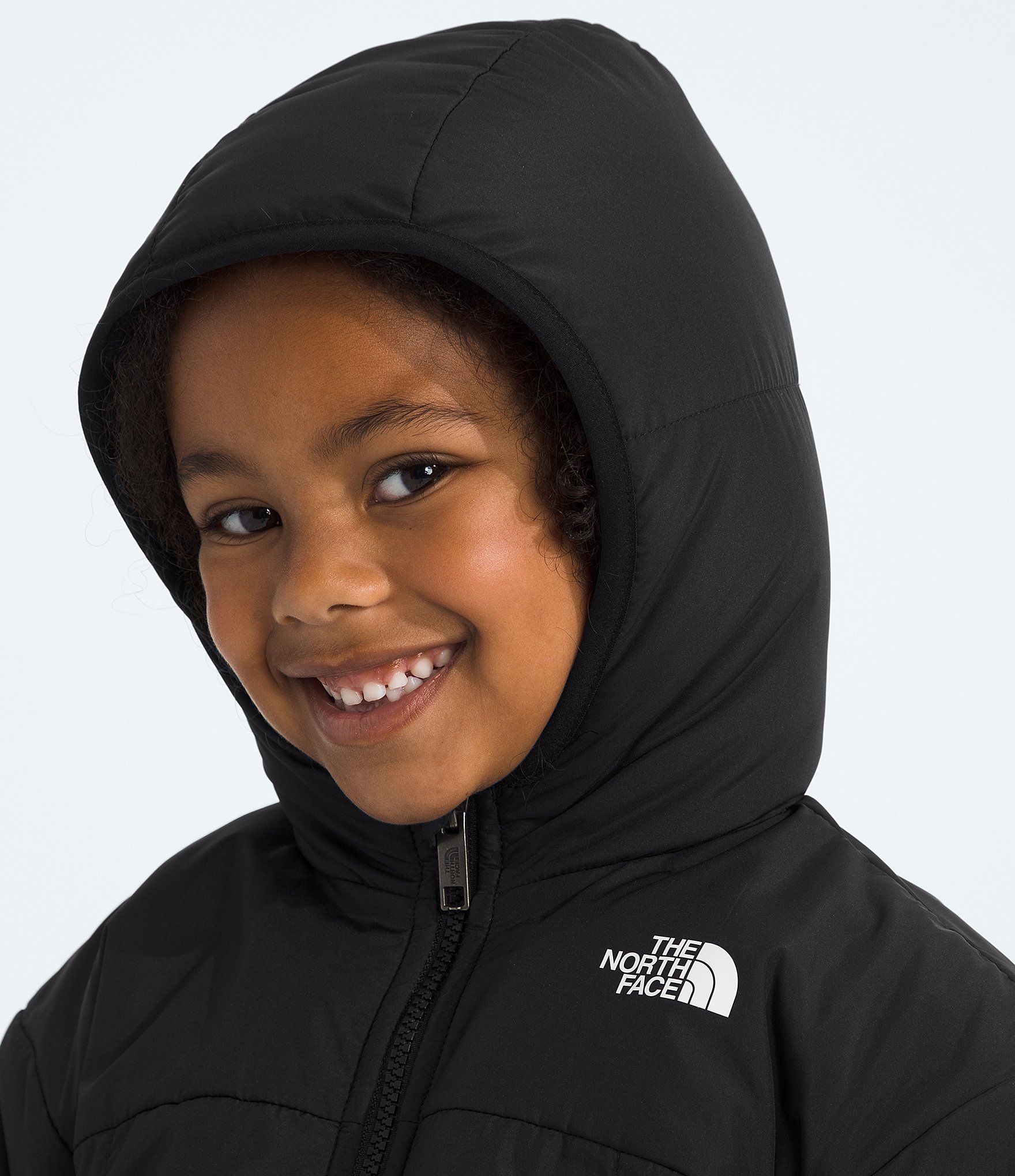 The North Face Little Girls 2T-7 Long Sleeve Reversible Shasta Full-Zip Hooded Jacket