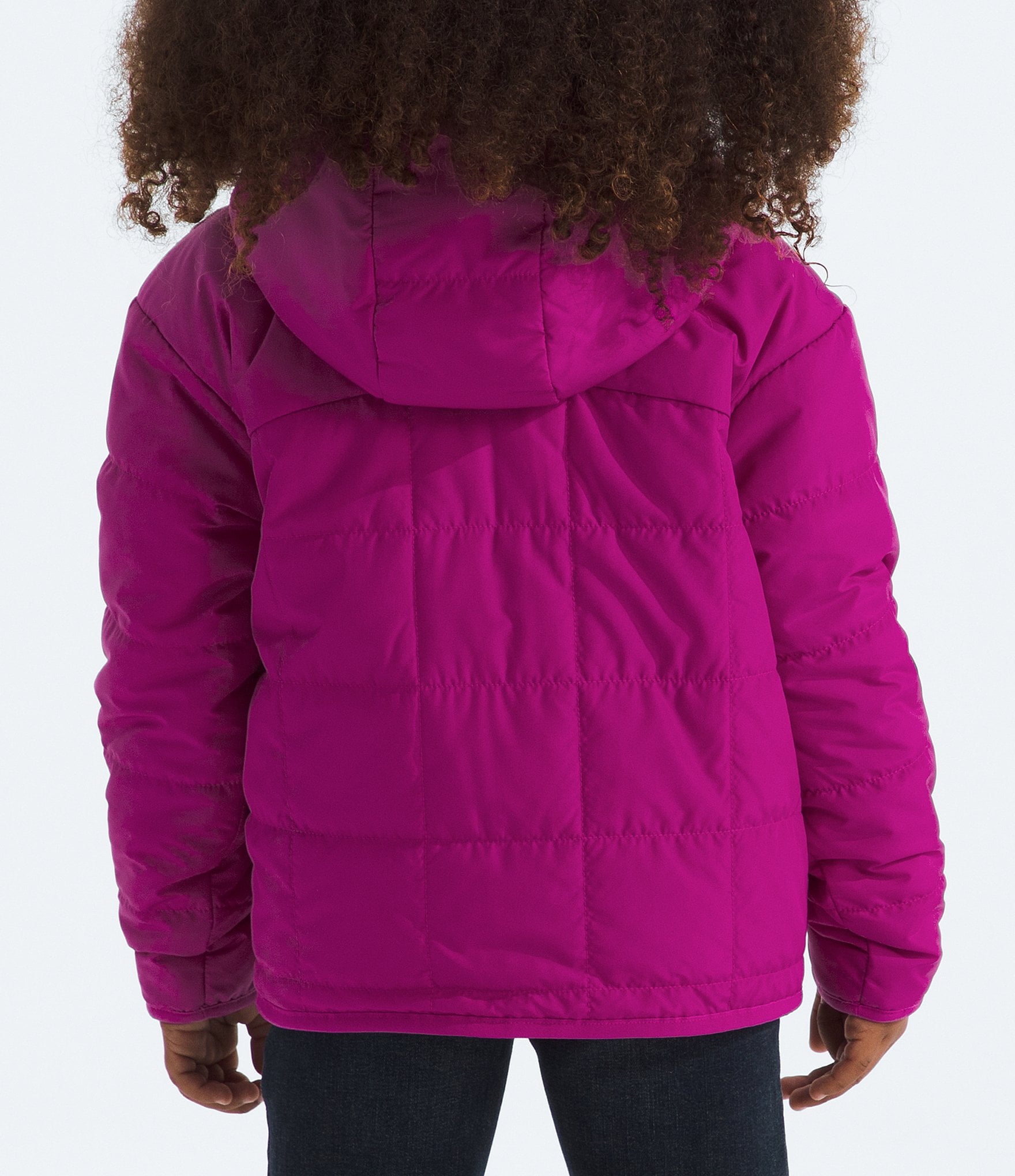 The North Face Little Girls 2T-7 Long Sleeve Reversible Shasta Full-Zip Hooded Jacket