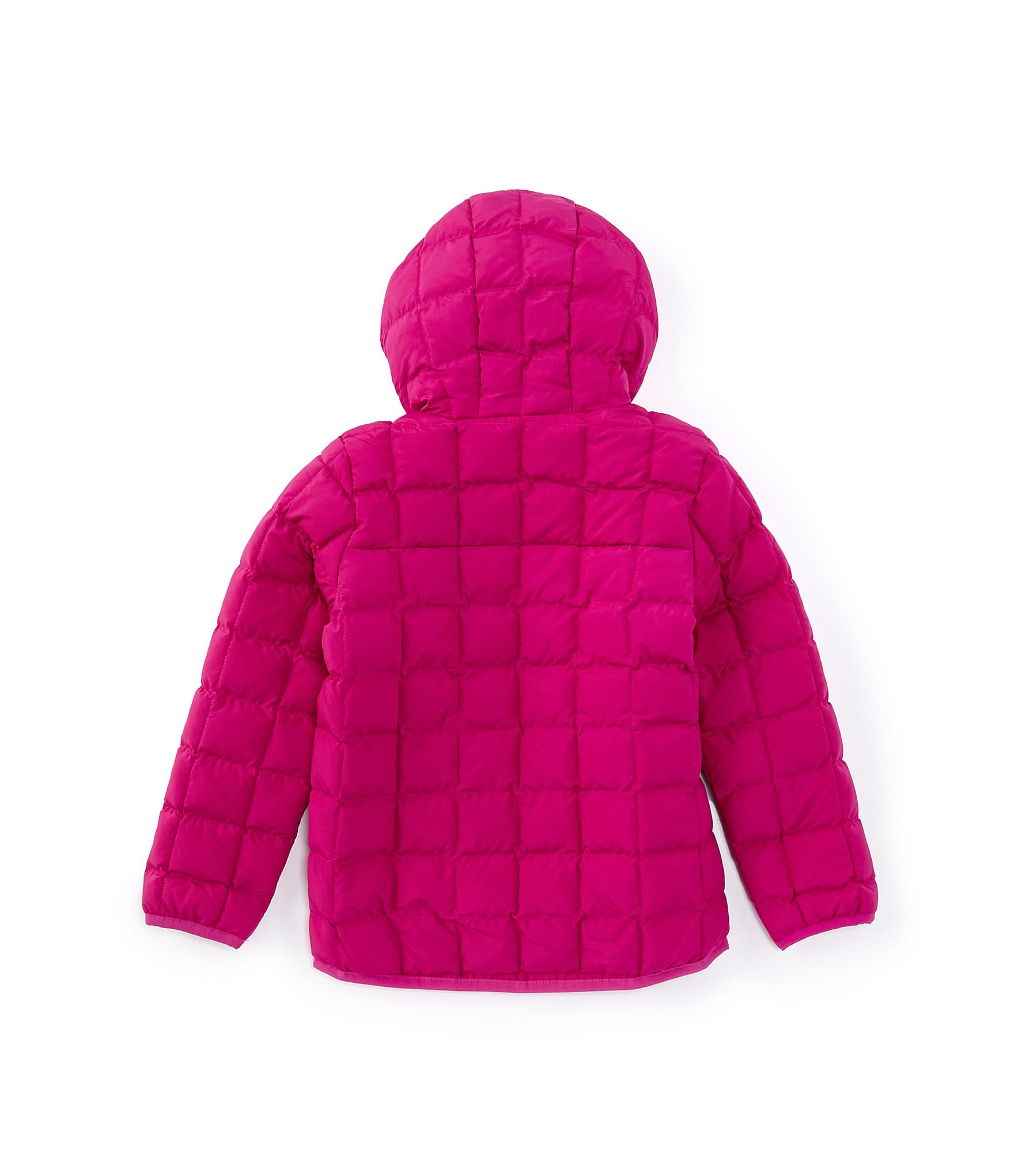 The North Face Little Girls 2T-7 Long Sleeve Reversible ThermoBall Hooded Jacket