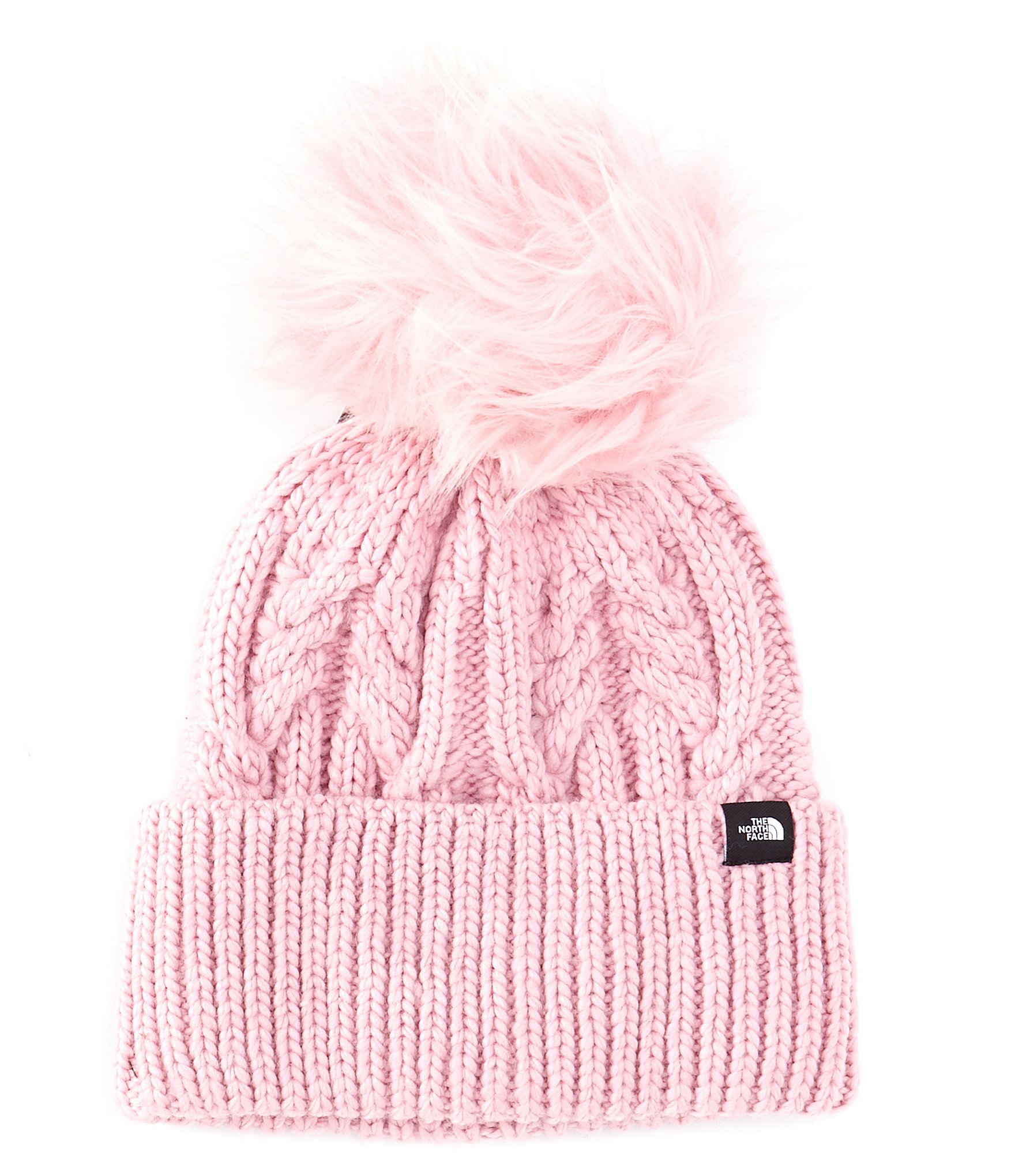ladies pink pom pom hat