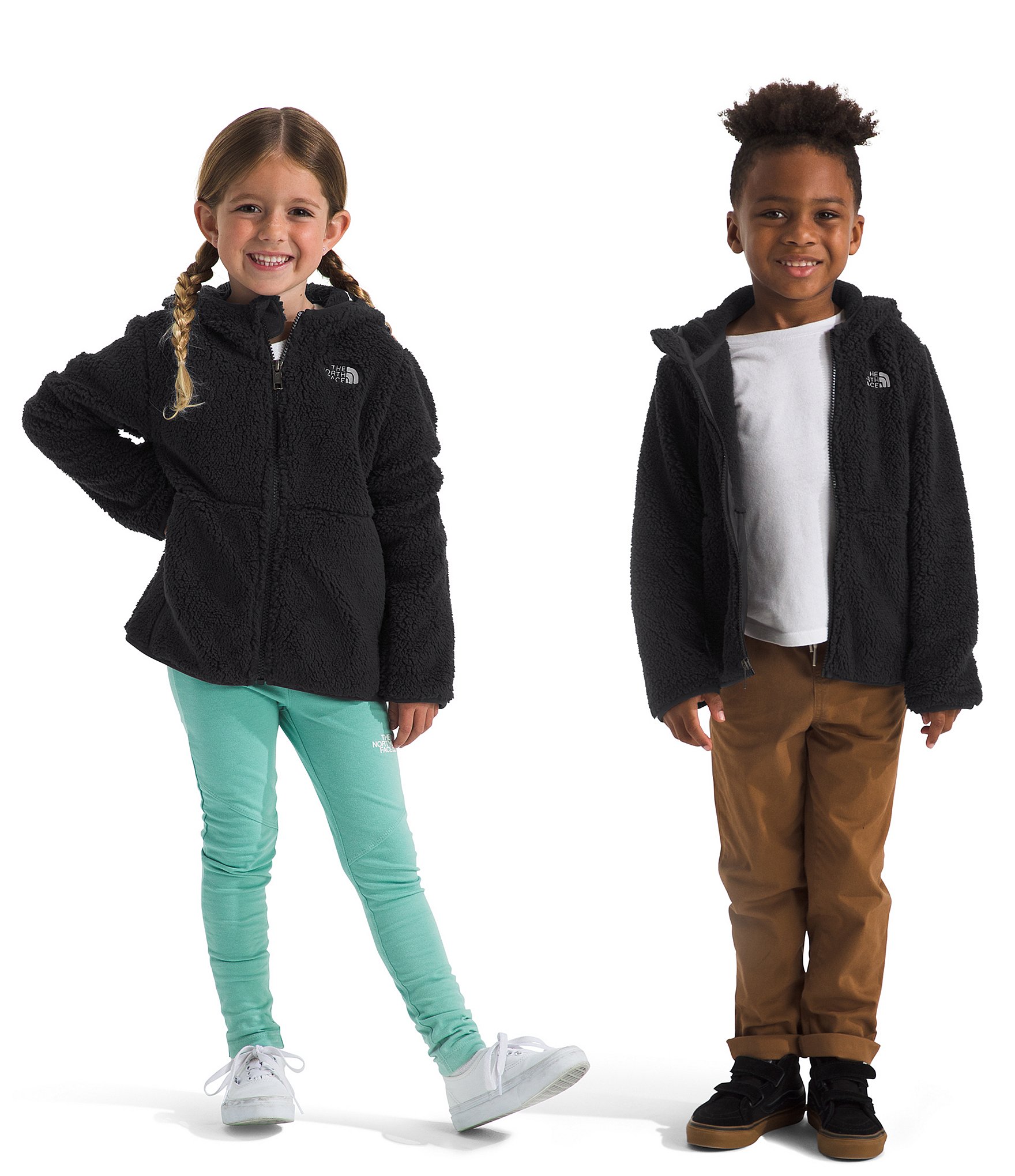 The North Face Little Kids 2T-7 Long Sleeve Campshire Full-Zip Hoodie Jacket